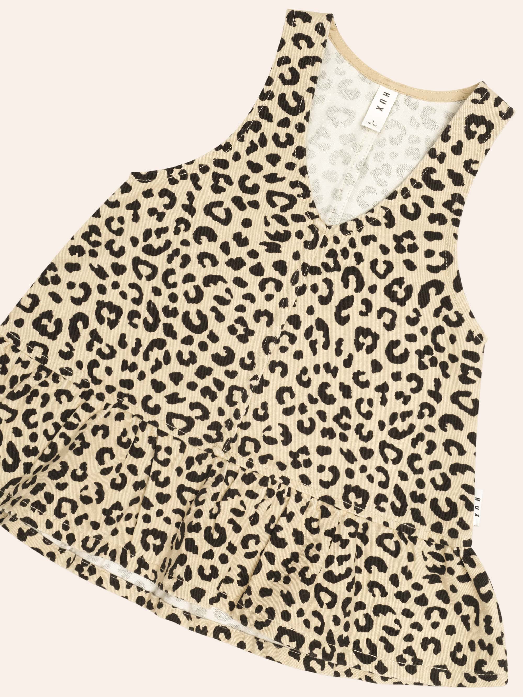 Leopard Frill Dress DRESS Huxbaby Shopify
