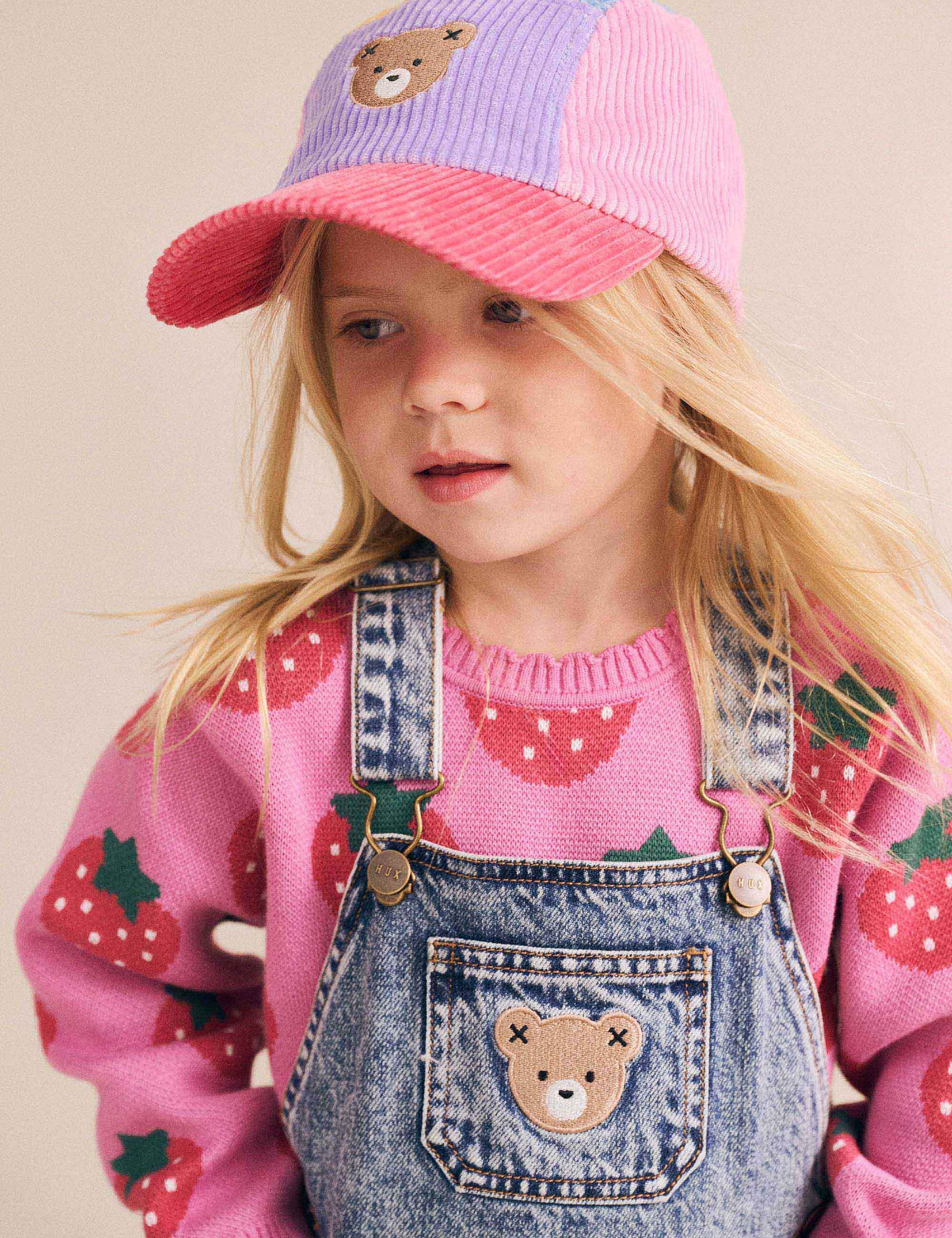 Dreamy Denim Pinafore DRESS Huxbaby