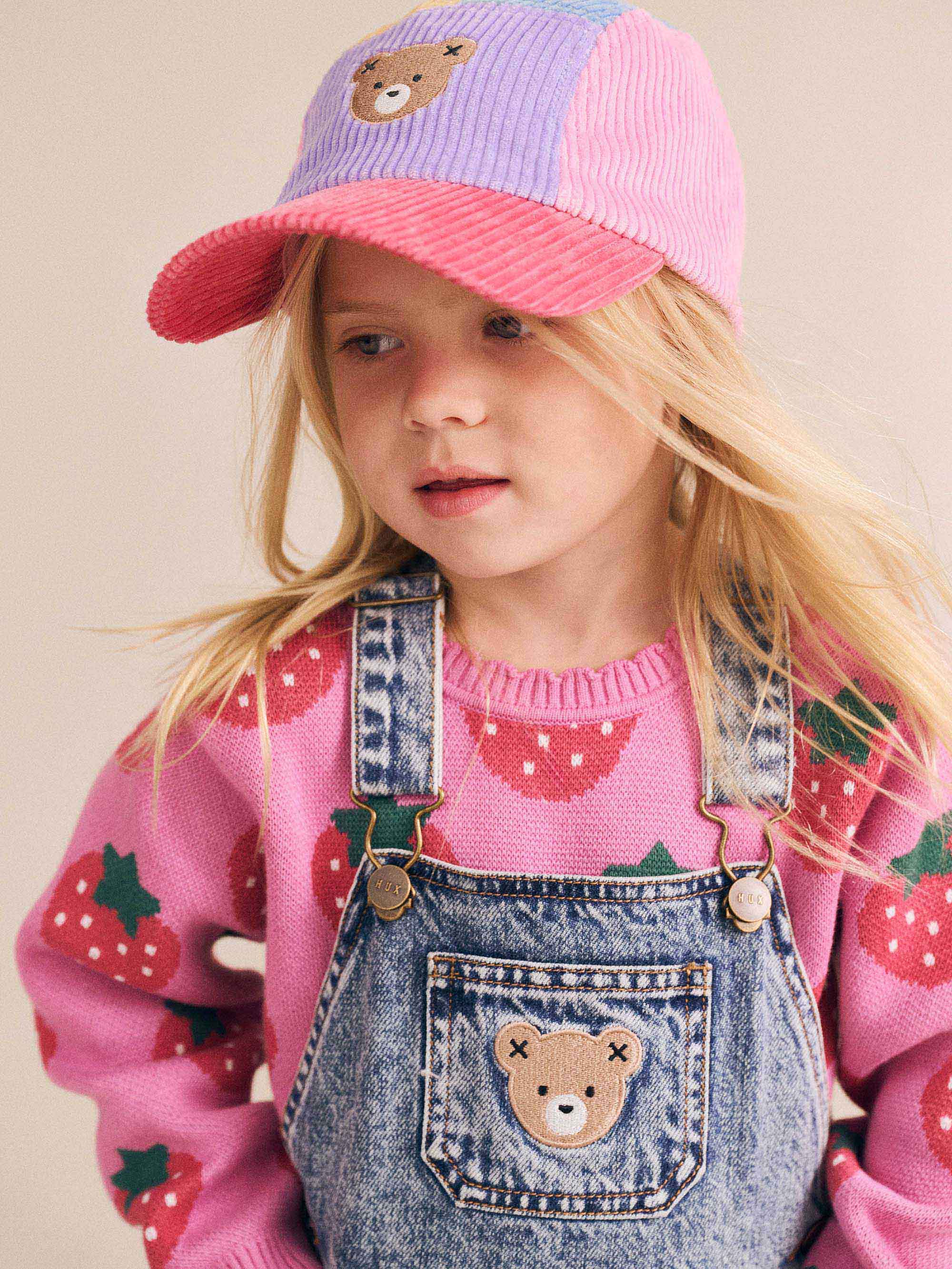 Dreamy Denim Pinafore DRESS Huxbaby