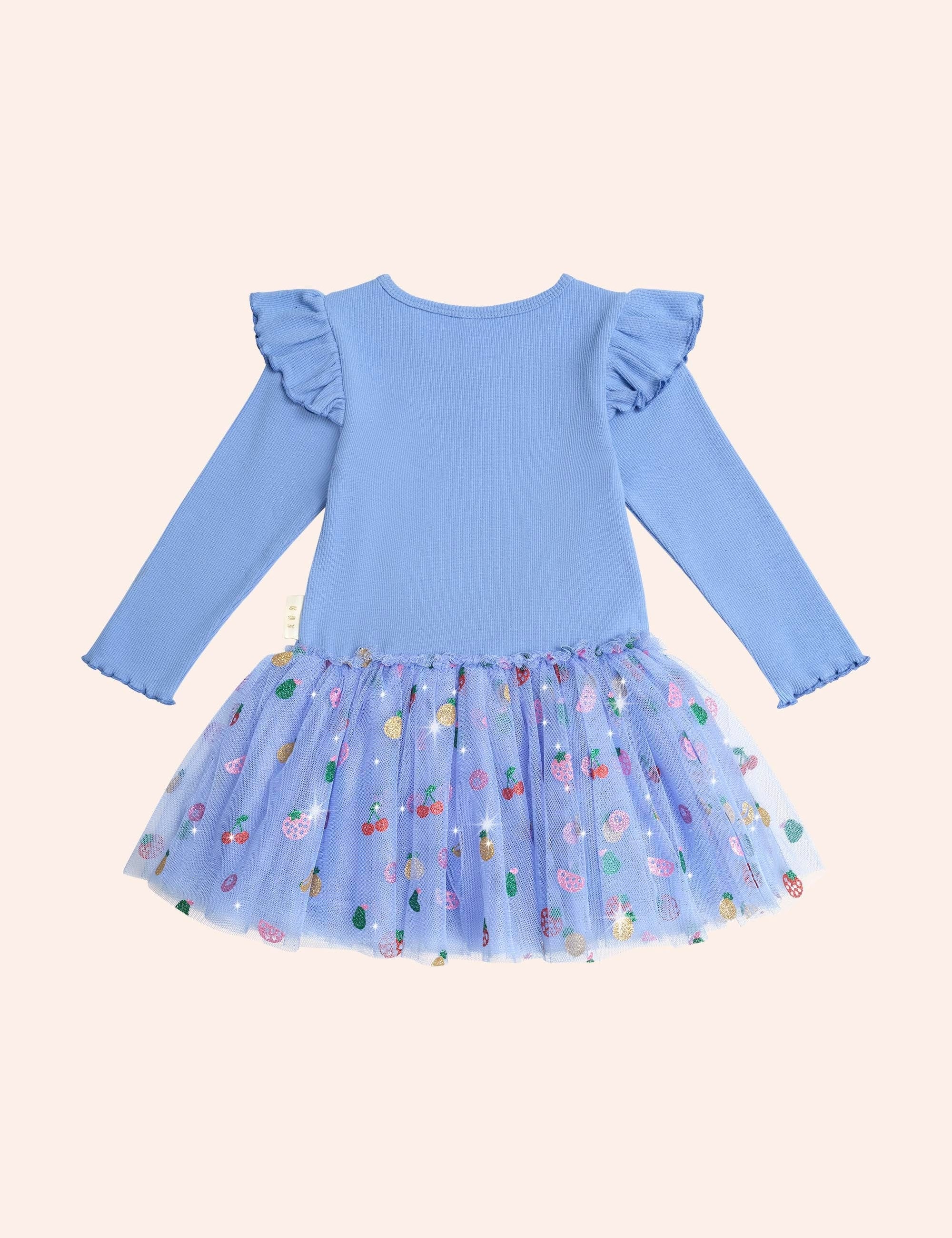 Fruit Salad Tulle Dress DRESS Huxbaby