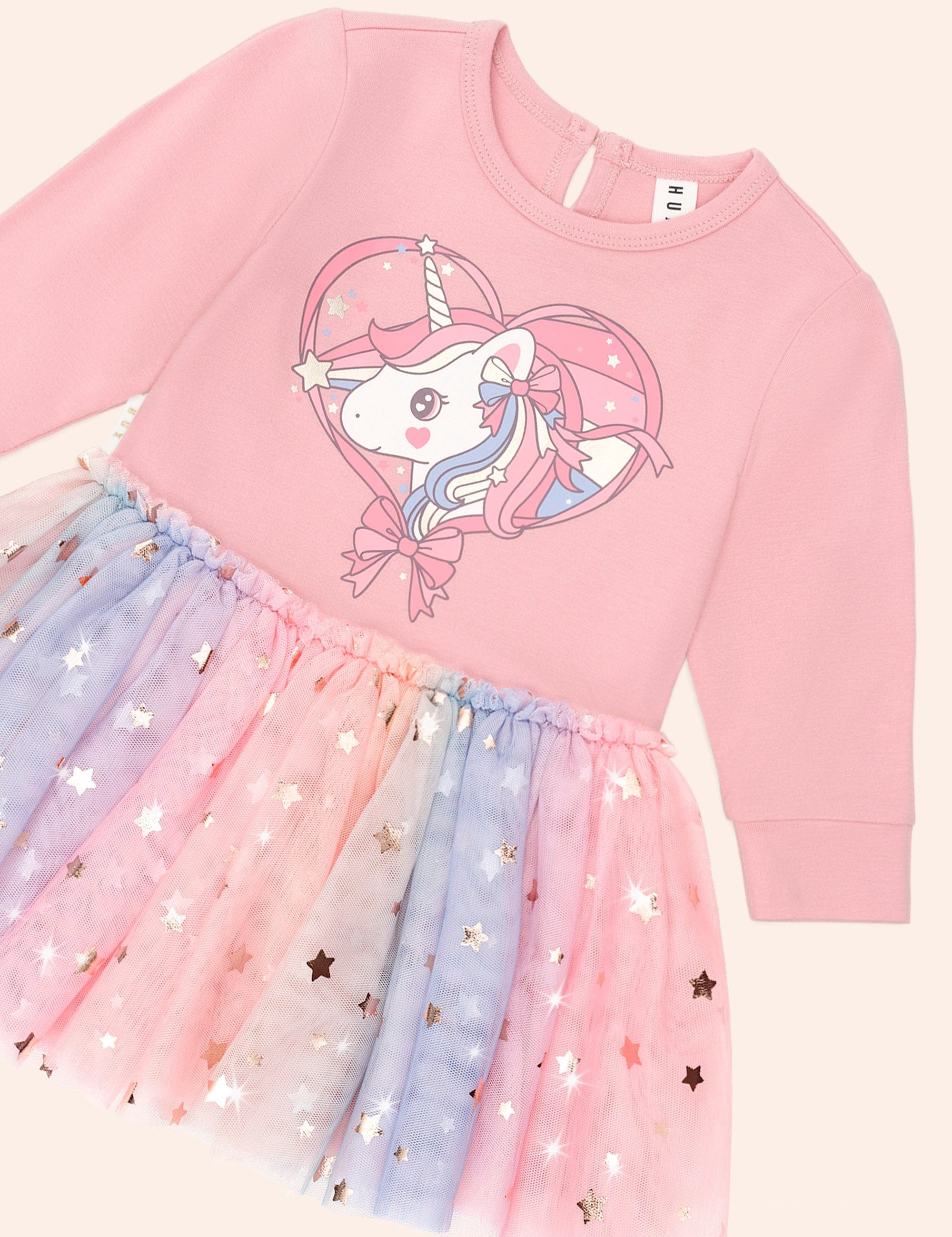 Whimsical Unicorn Tulle Ballet Dress DRESS Huxbaby