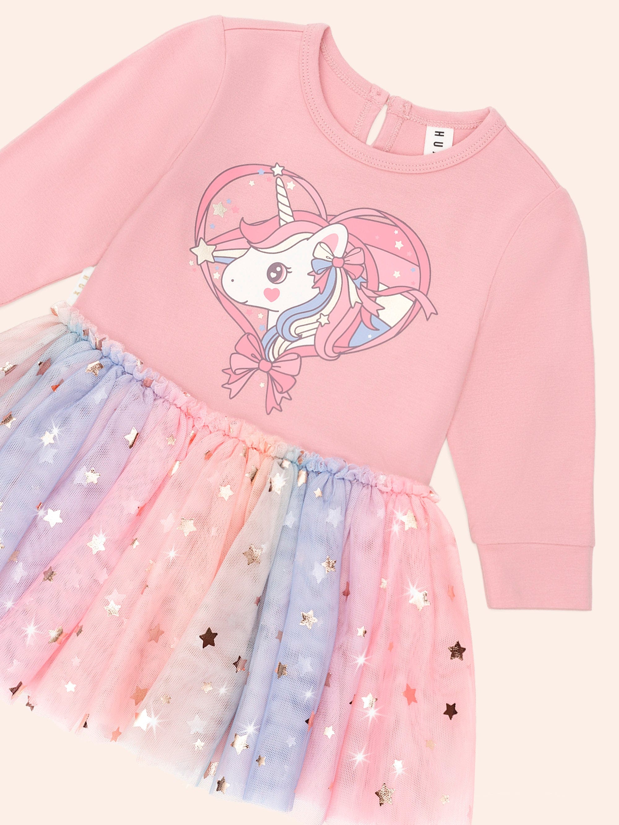 Whimsical Unicorn Tulle Ballet Dress DRESS Huxbaby
