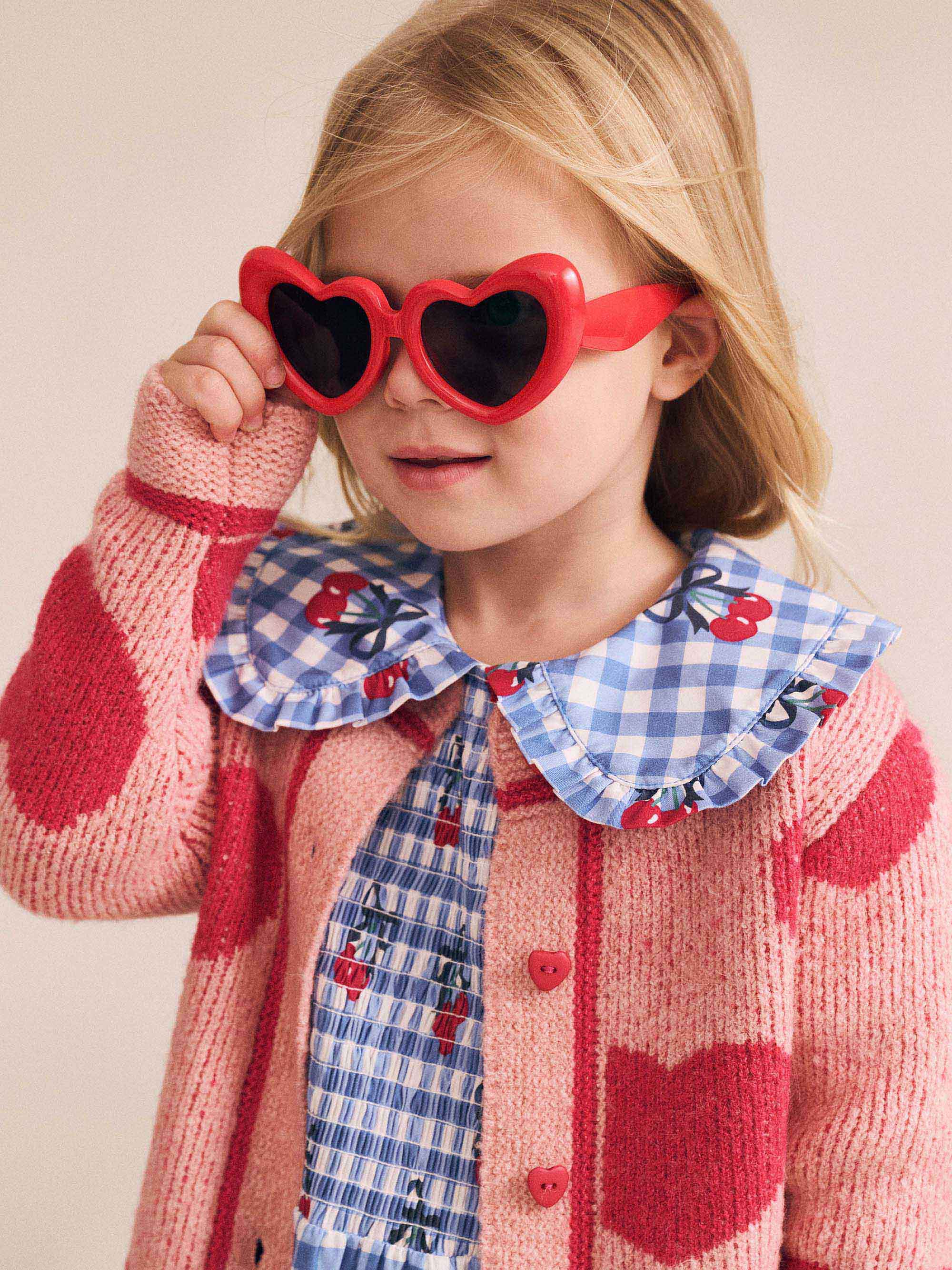 Heart Tipped Cardi – Huxbaby