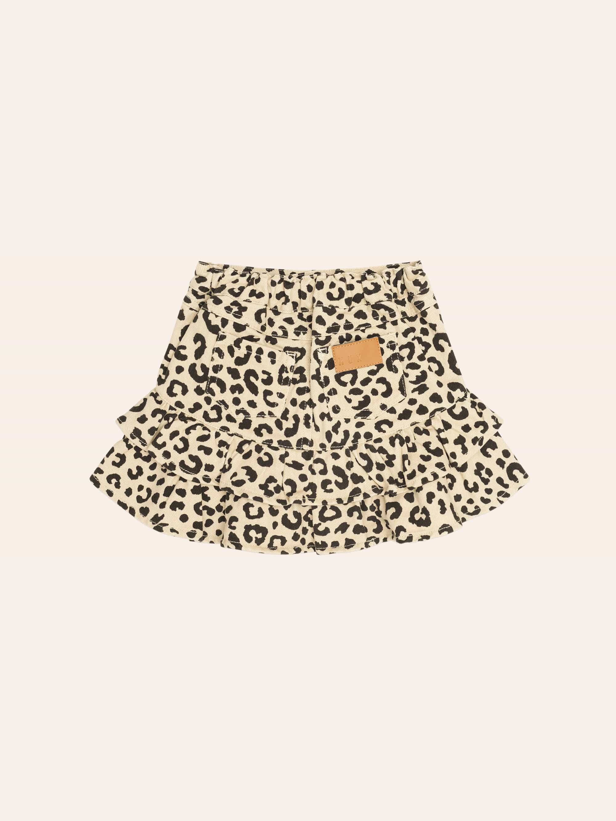 Leopard Frill Skirt SKIRT Huxbaby Shopify