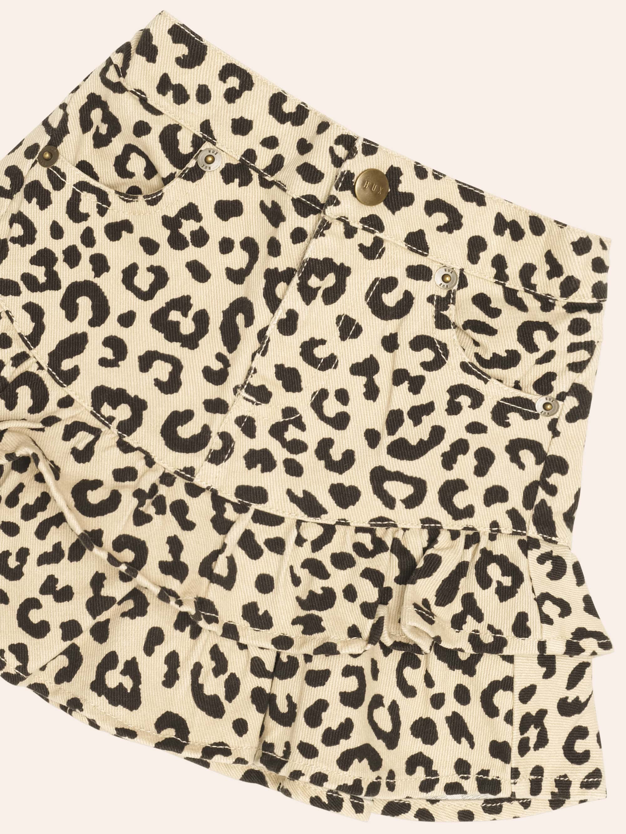 Leopard Frill Skirt SKIRT Huxbaby Shopify