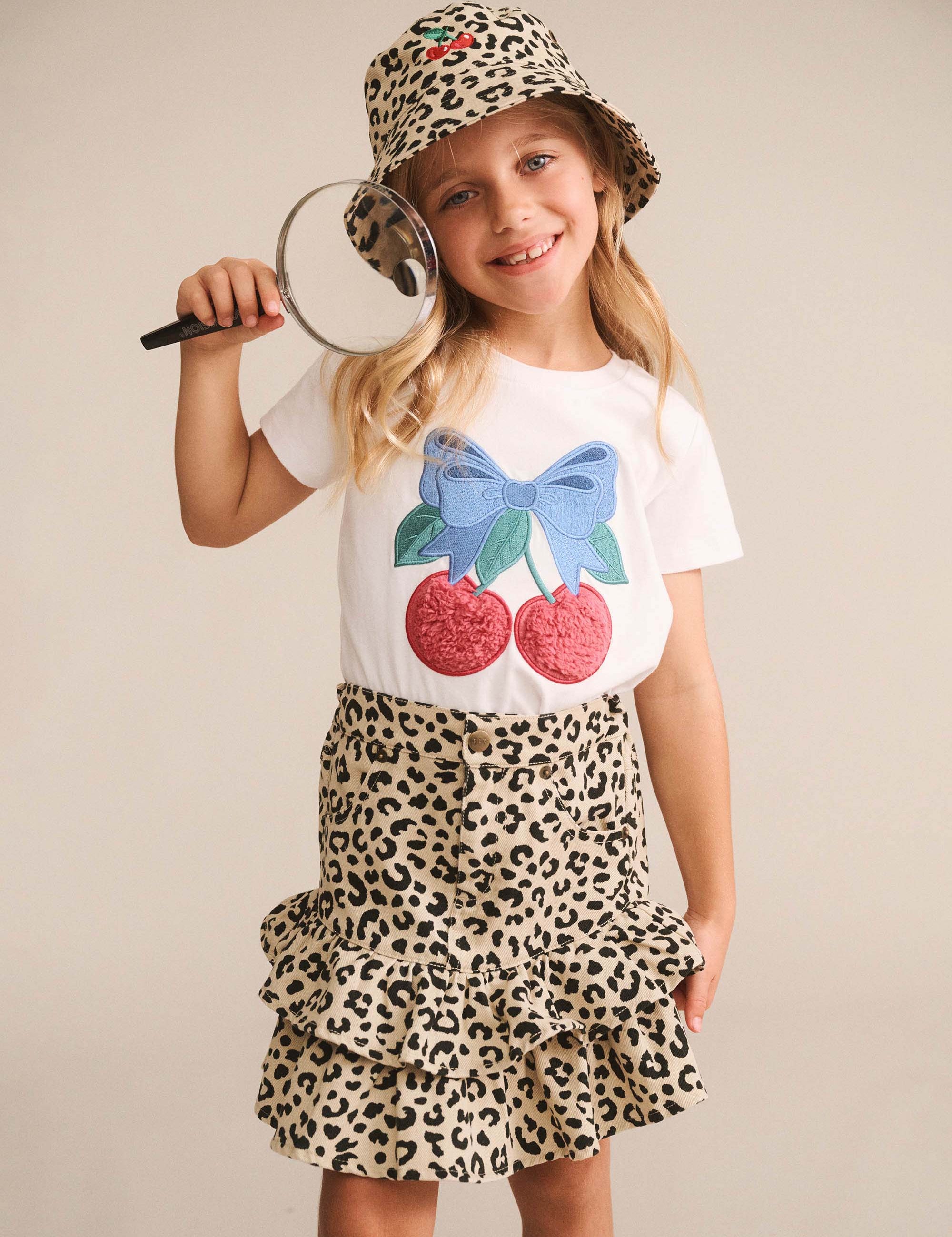Leopard Frill Skirt SKIRT Huxbaby Shopify