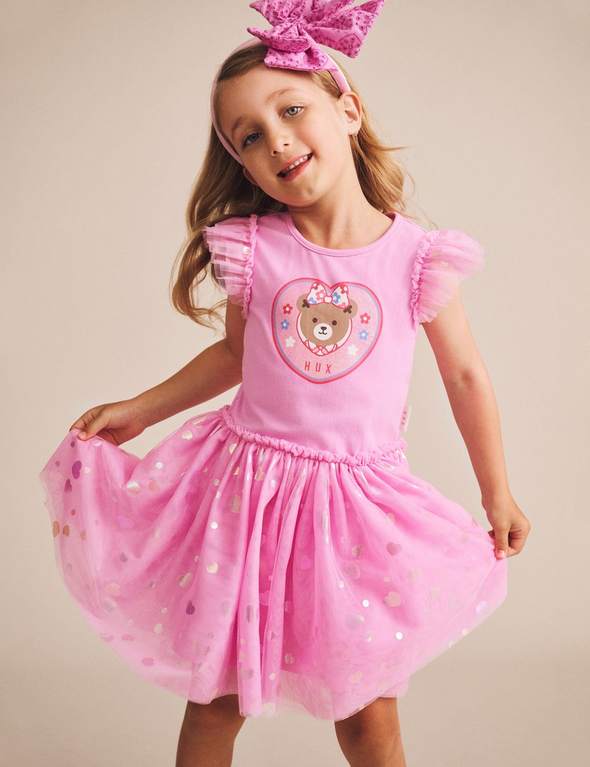 Party Hearts Tulle Dress DRESS Huxbaby