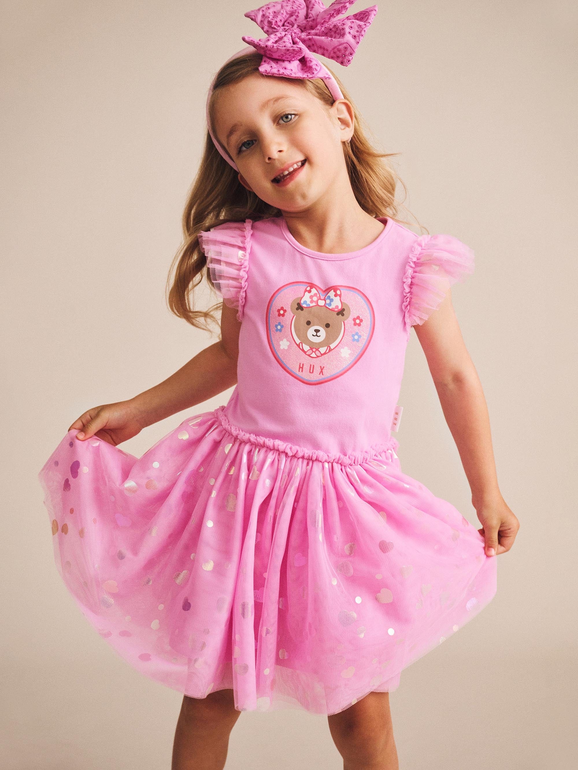 Party Hearts Tulle Dress DRESS Huxbaby