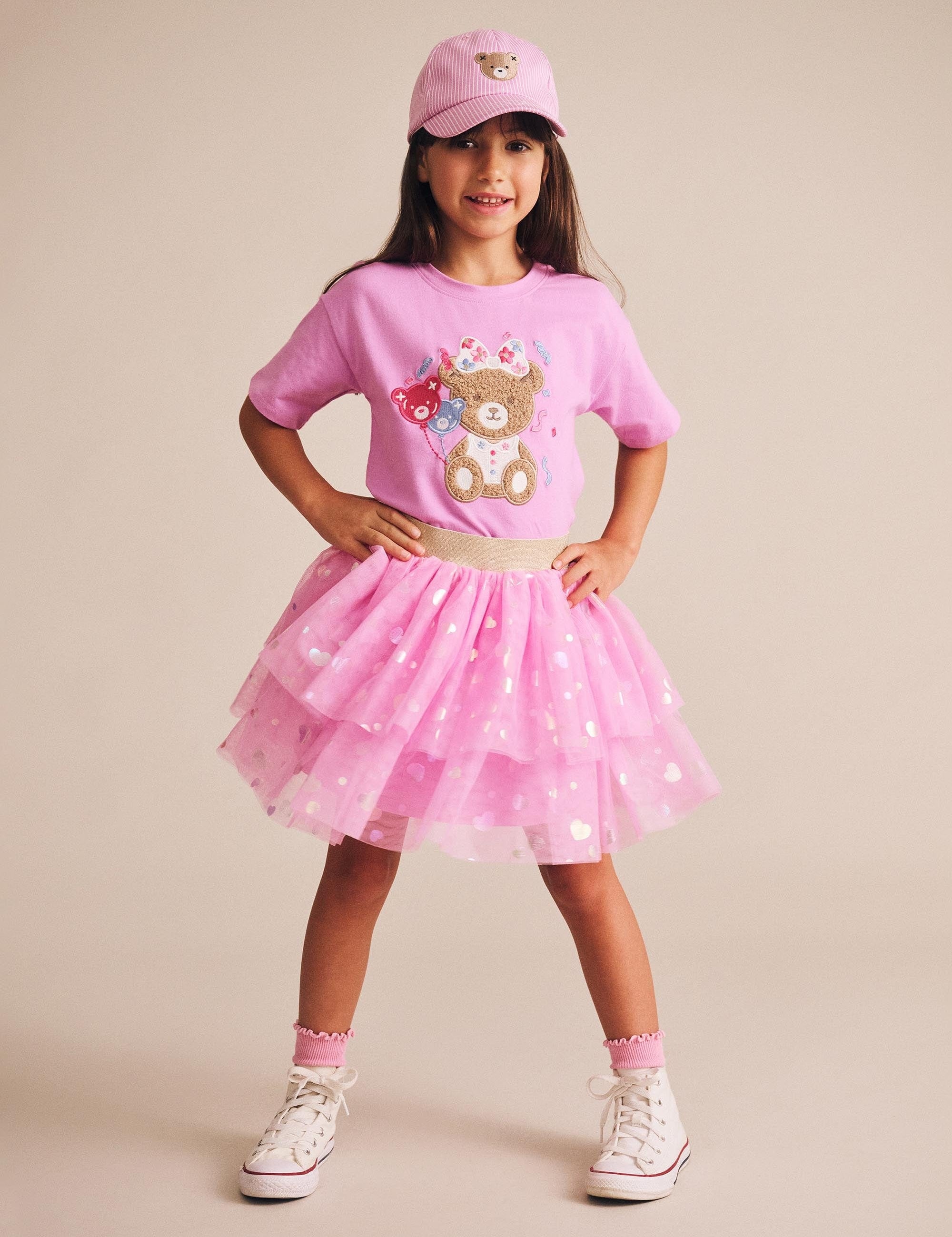Party Hearts Tiered Tulle Skirt SKIRT Huxbaby