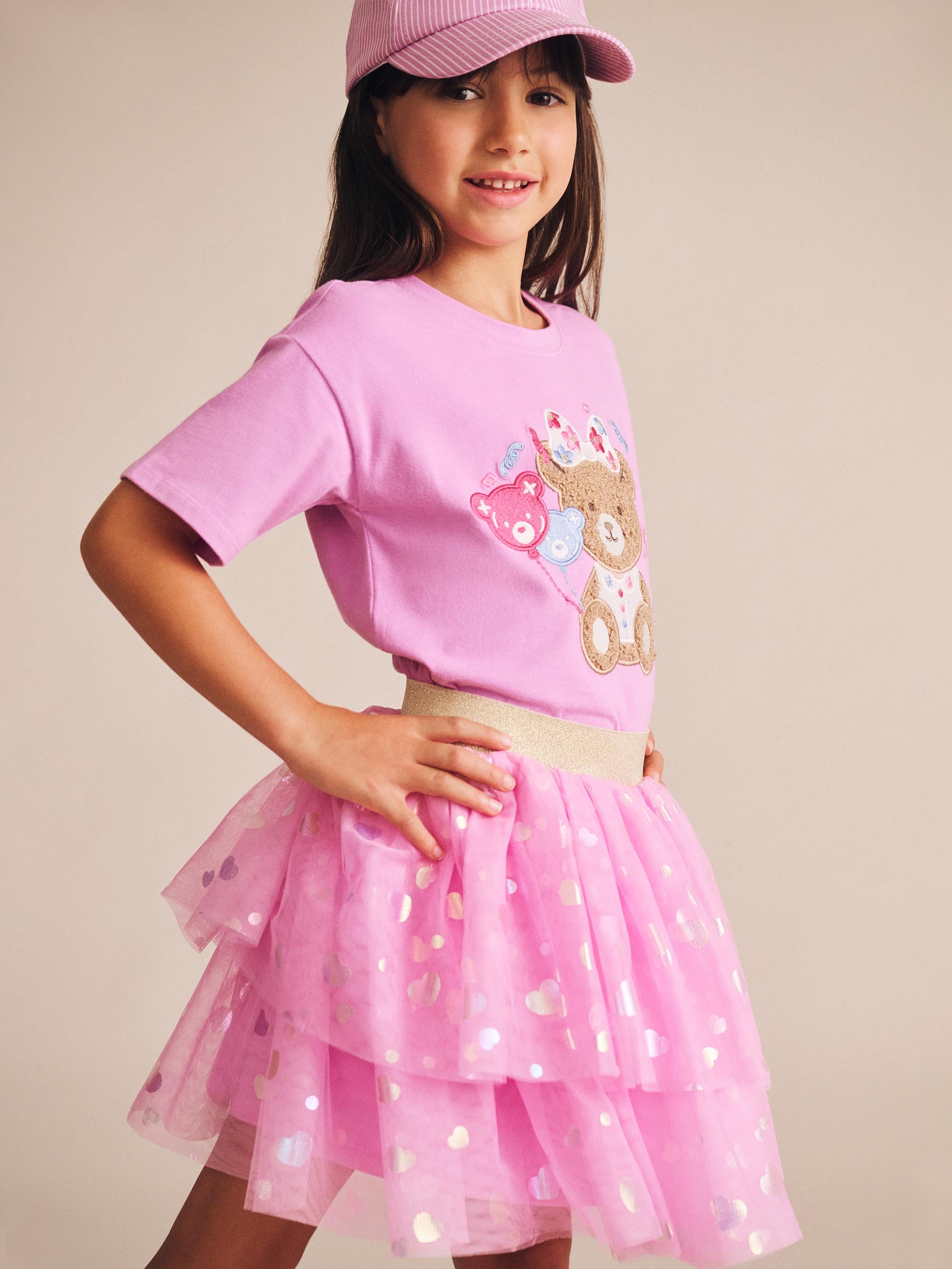 Party Hearts Tiered Tulle Skirt SKIRT Huxbaby