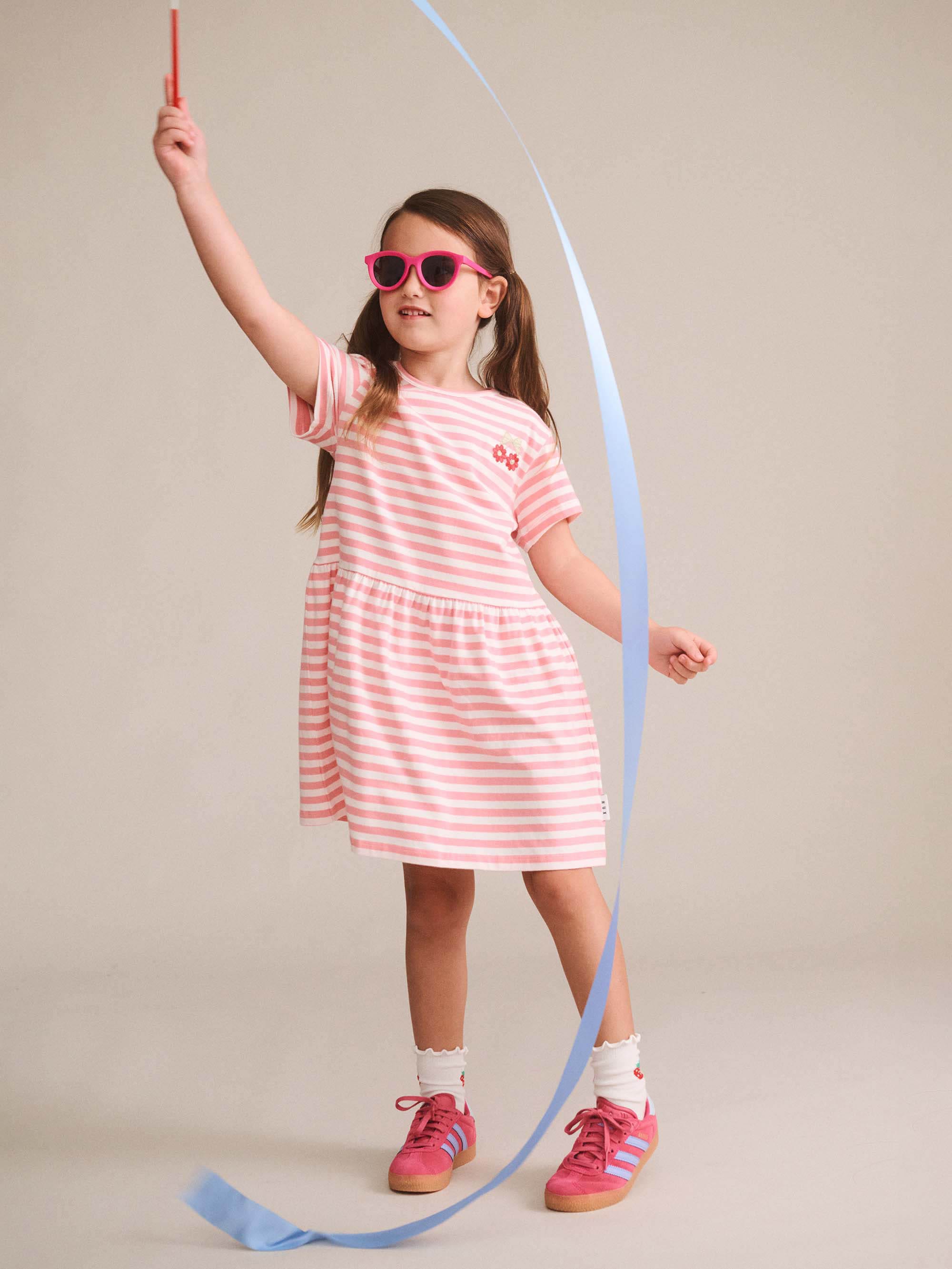 Tropical Twin Flower Dress DRESS Huxbaby Shopify