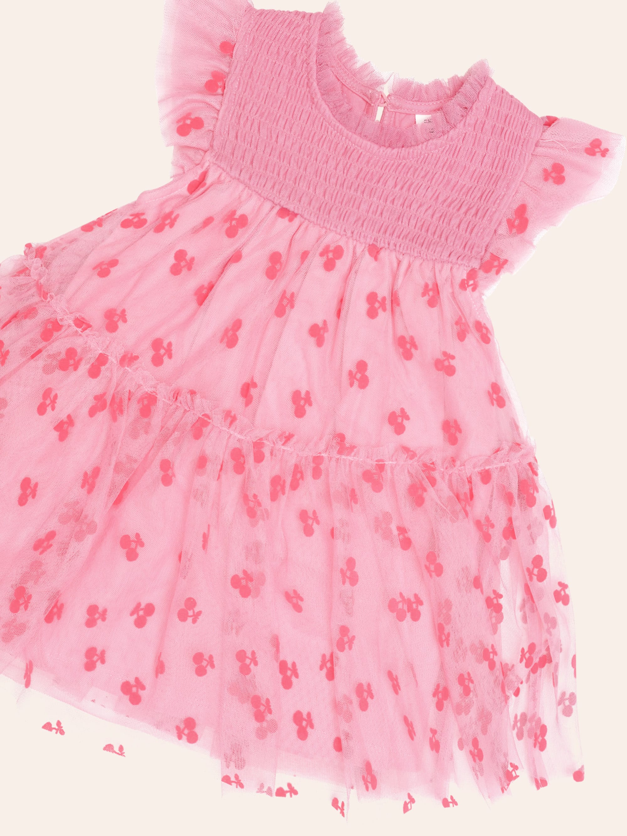 Tropical Glitter Fruit Tulle Dress DRESS Huxbaby Shopify