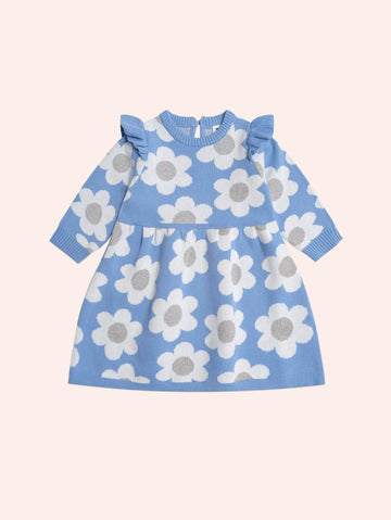 Daisy Knit Dress DRESS Huxbaby
