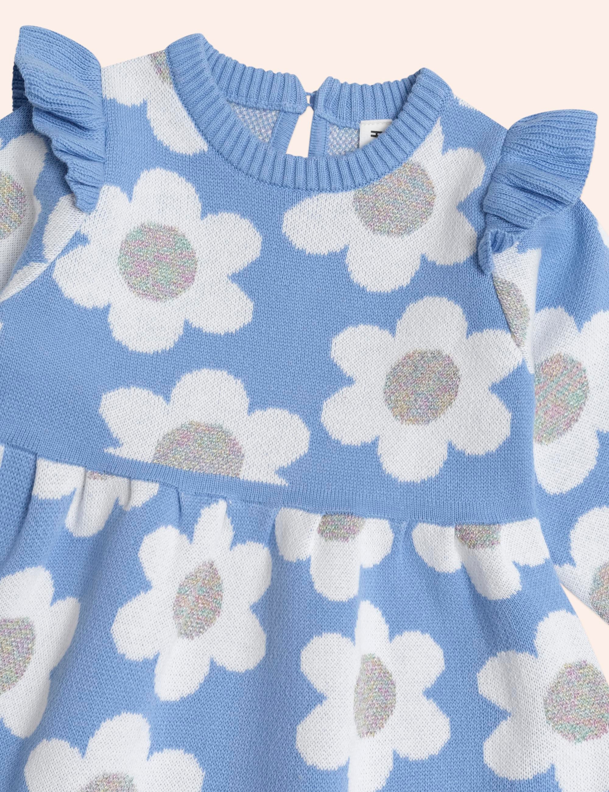 Daisy Knit Dress DRESS Huxbaby