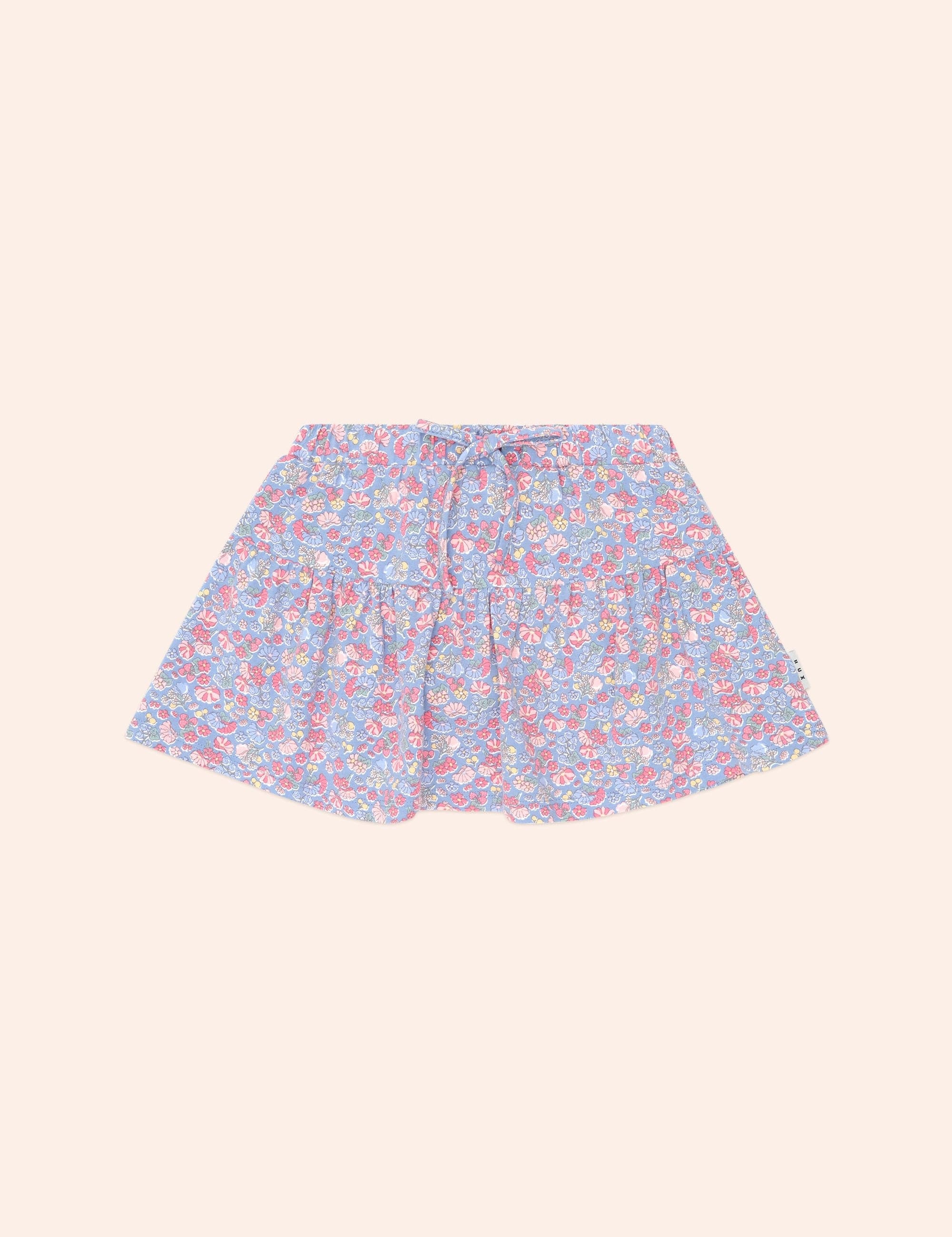 Vintage Floral Pull Up Skirt SKIRT Huxbaby