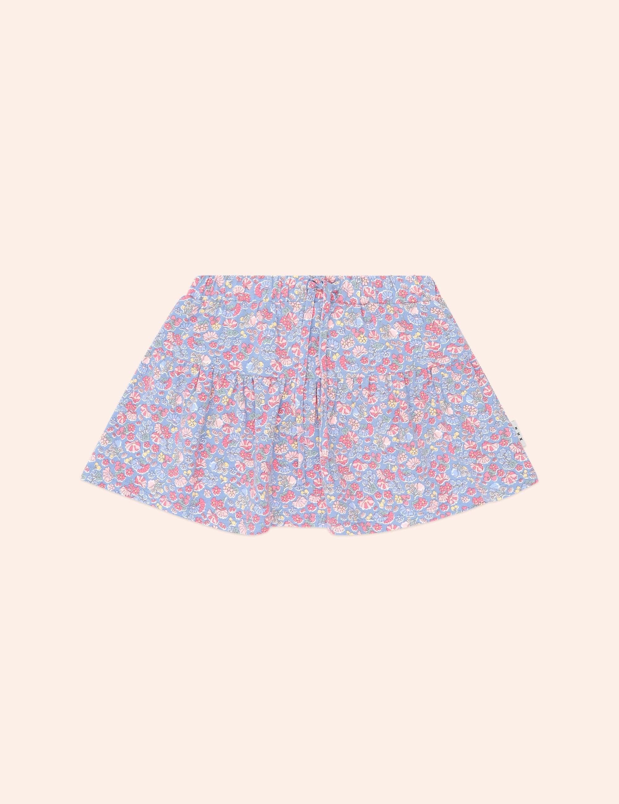 Vintage Floral Pull Up Skirt SKIRT Huxbaby