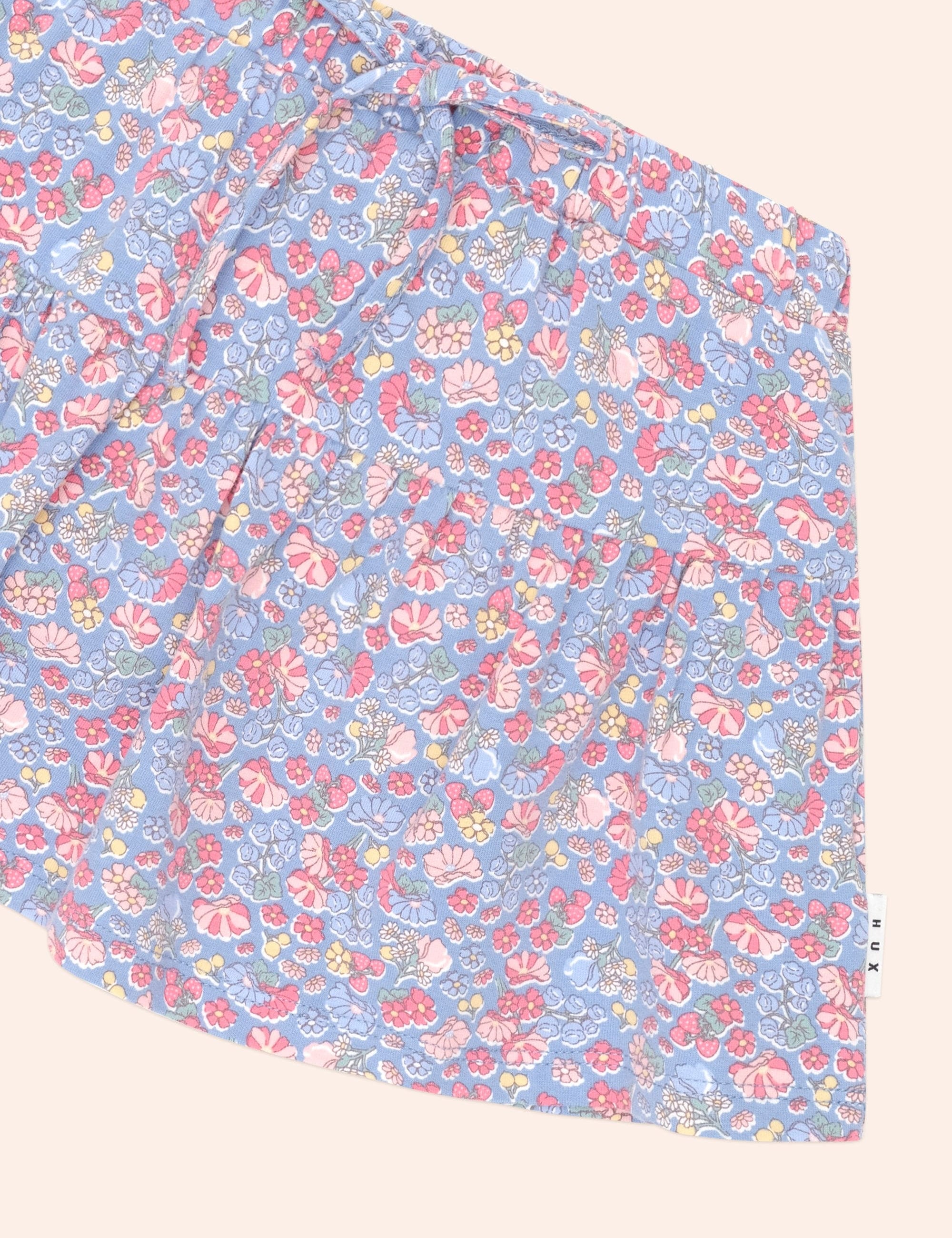 Vintage Floral Pull Up Skirt SKIRT Huxbaby