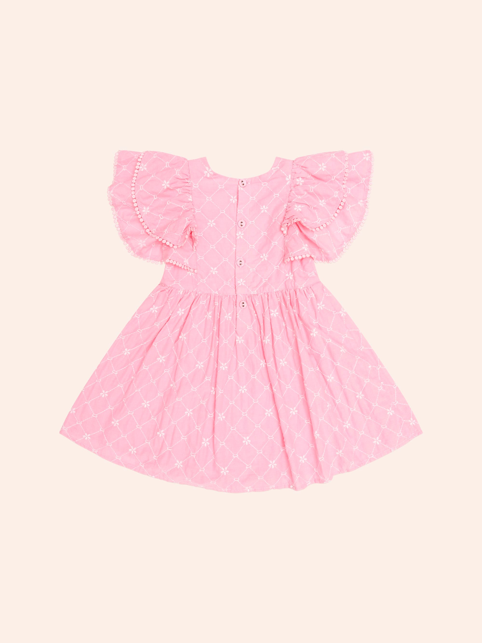 Floral Broderie Dress DRESS Huxbaby Shopify