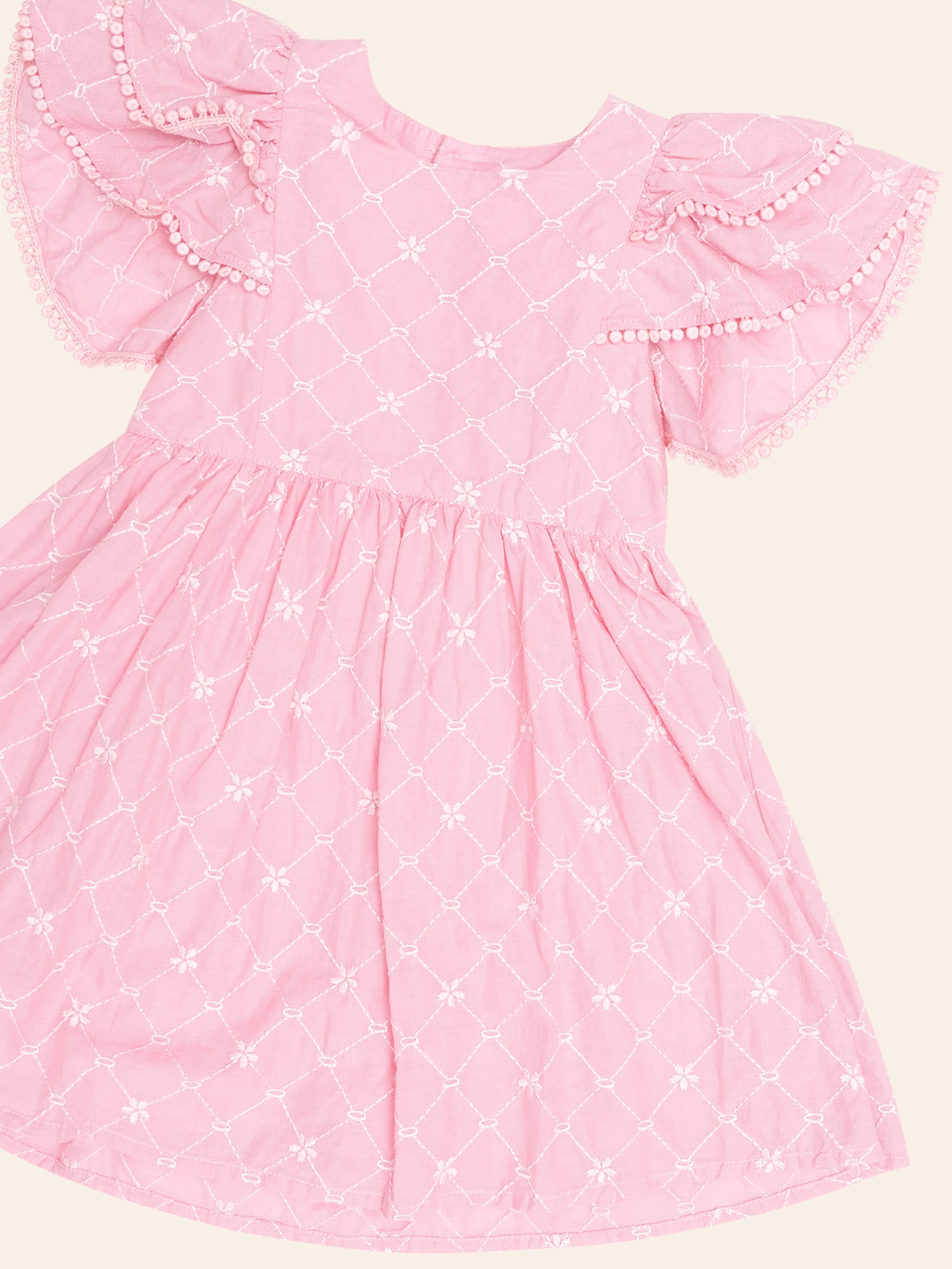 Floral Broderie Dress DRESS Huxbaby Shopify