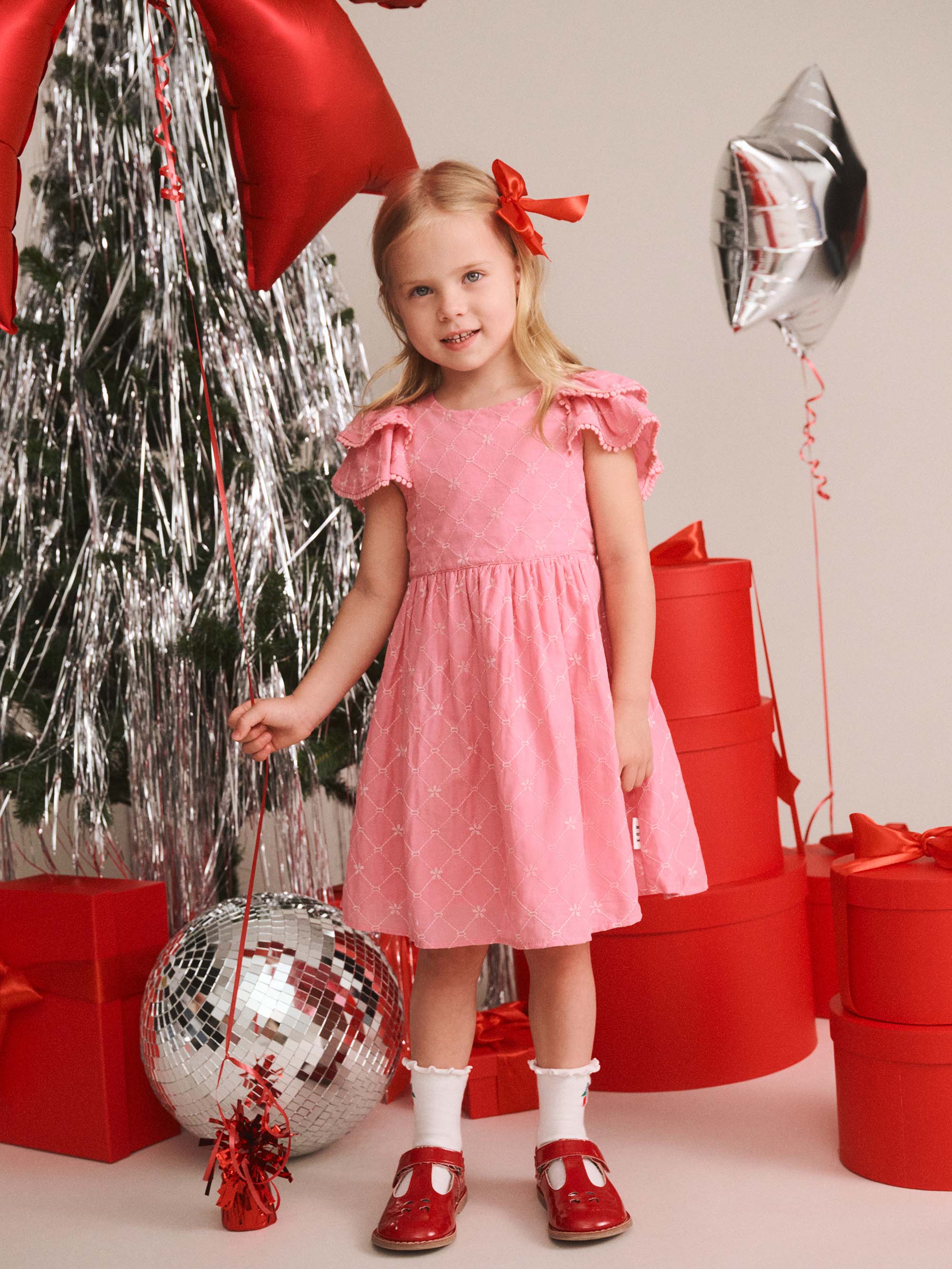 Floral Broderie Dress DRESS Huxbaby Shopify