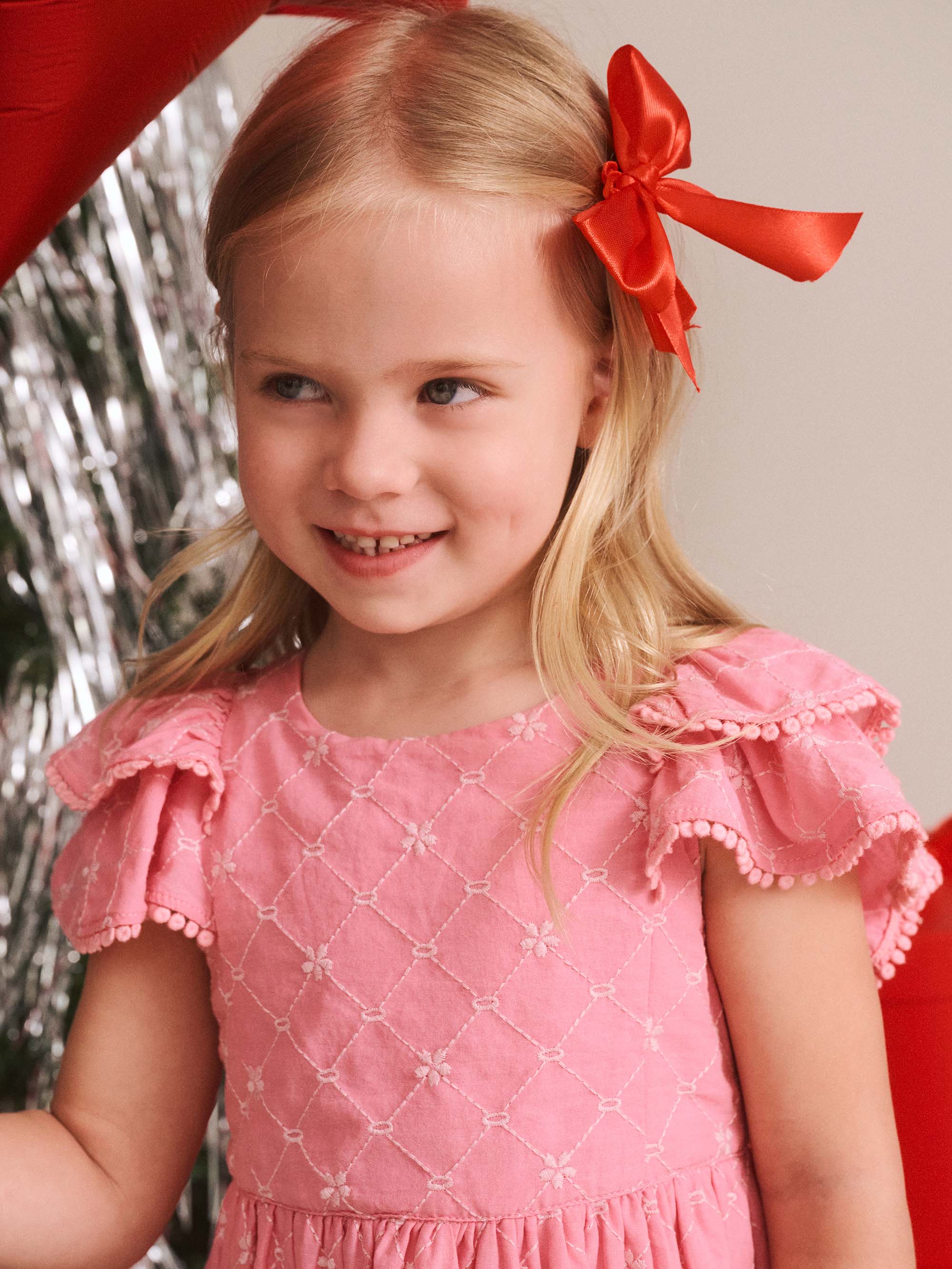 Floral Broderie Dress DRESS Huxbaby Shopify