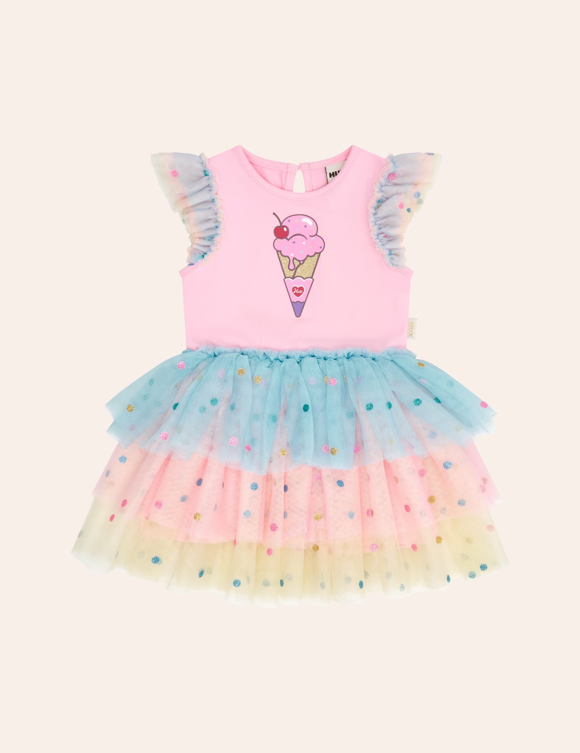 You-Scream-For-Ice Cream Tulle Dress DRESS Huxbaby Shopify