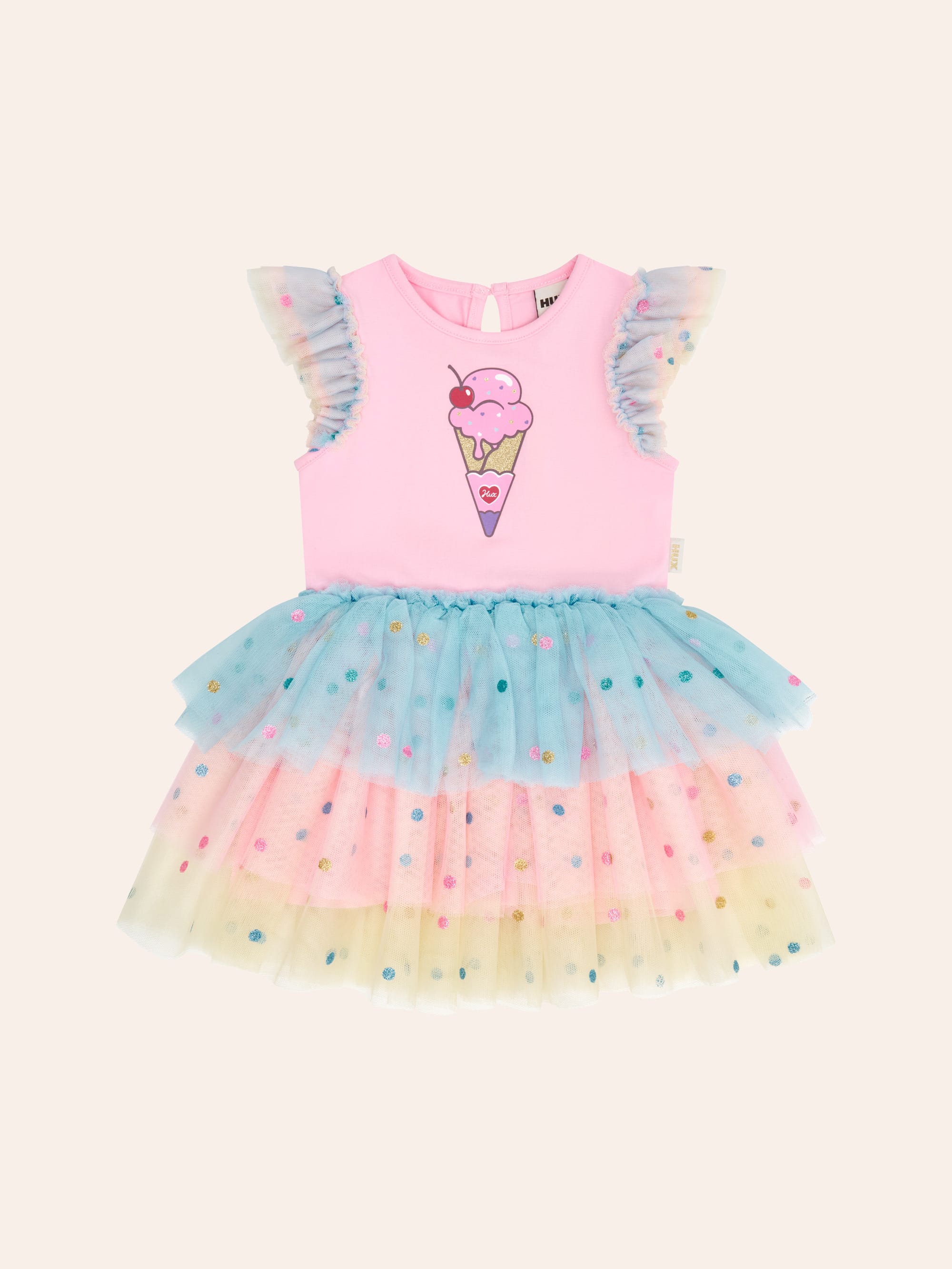 You-Scream-For-Ice Cream Tulle Dress DRESS Huxbaby Shopify