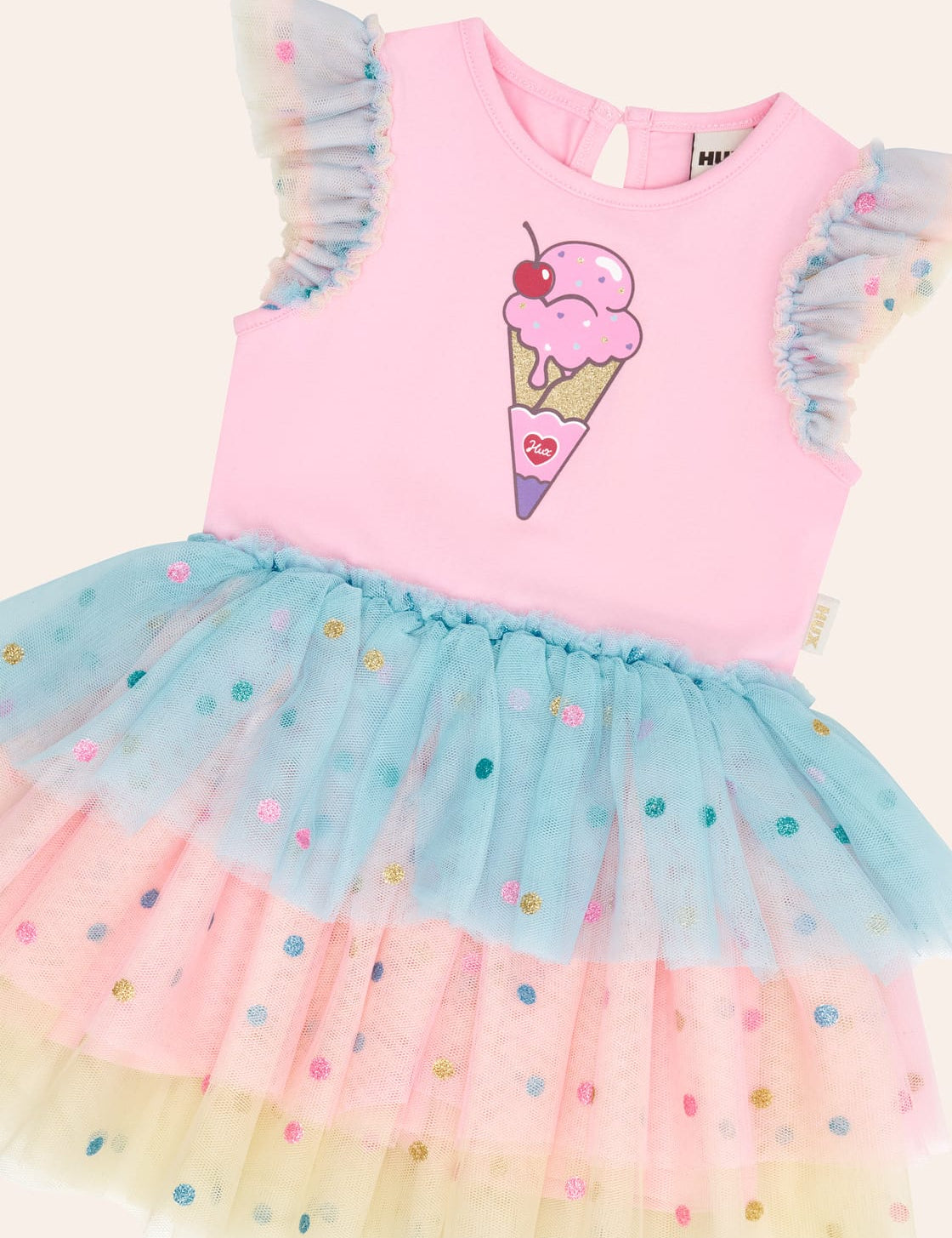 You-Scream-For-Ice Cream Tulle Dress DRESS Huxbaby Shopify