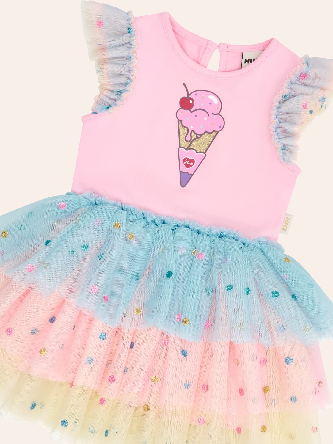 You-Scream-For-Ice Cream Tulle Dress DRESS Huxbaby Shopify