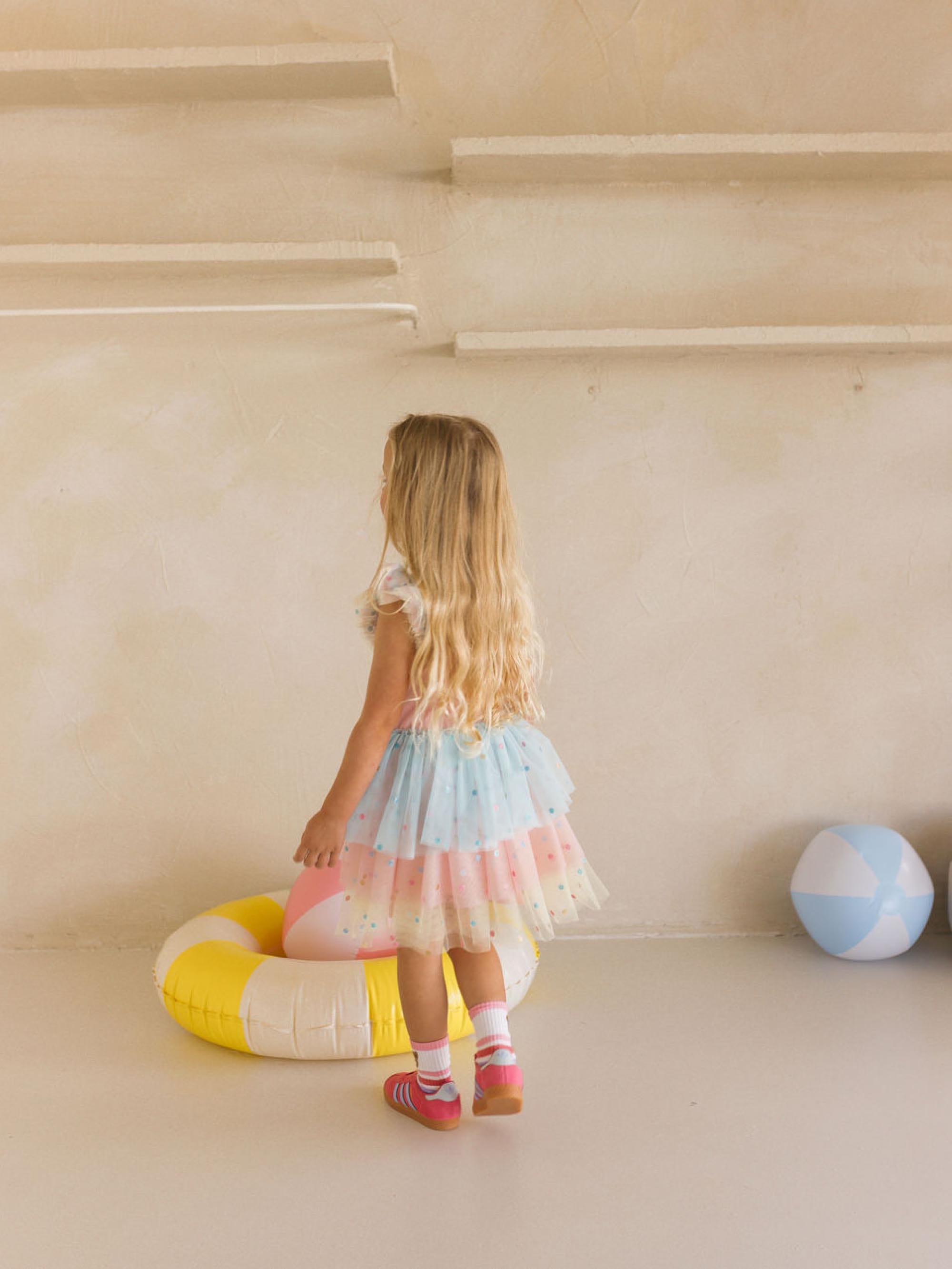 You-Scream-For-Ice Cream Tulle Dress DRESS Huxbaby Shopify