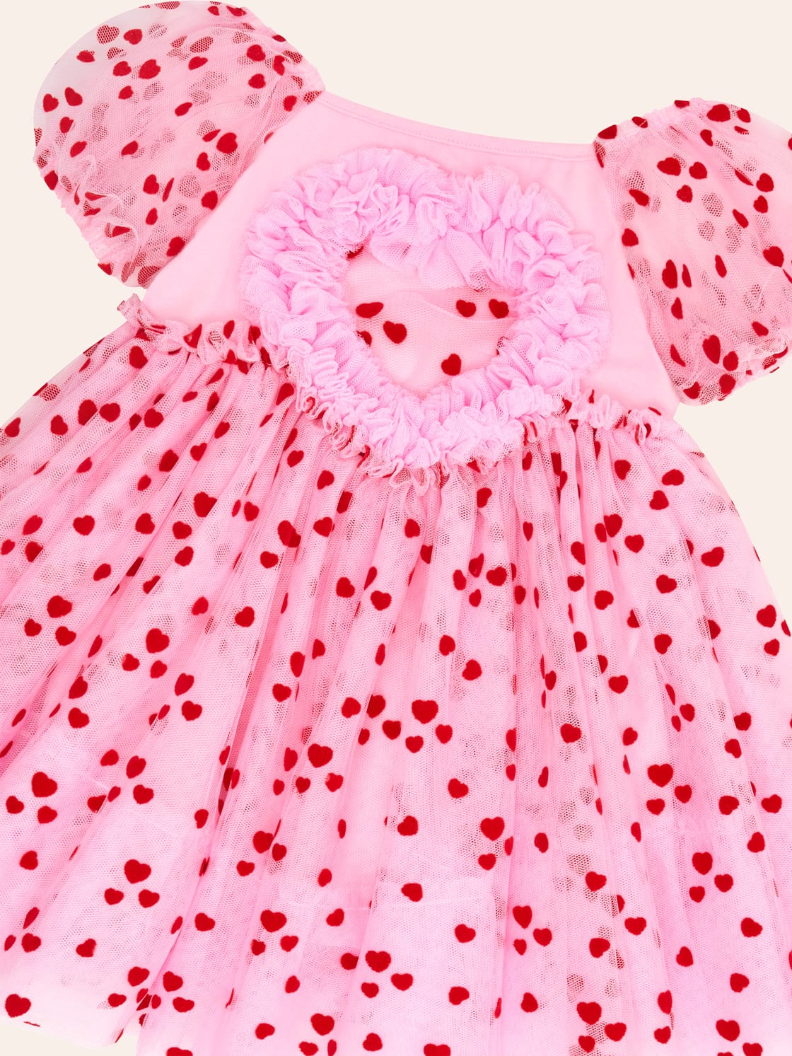 I Heart You Tulle Dress DRESS Huxbaby Shopify