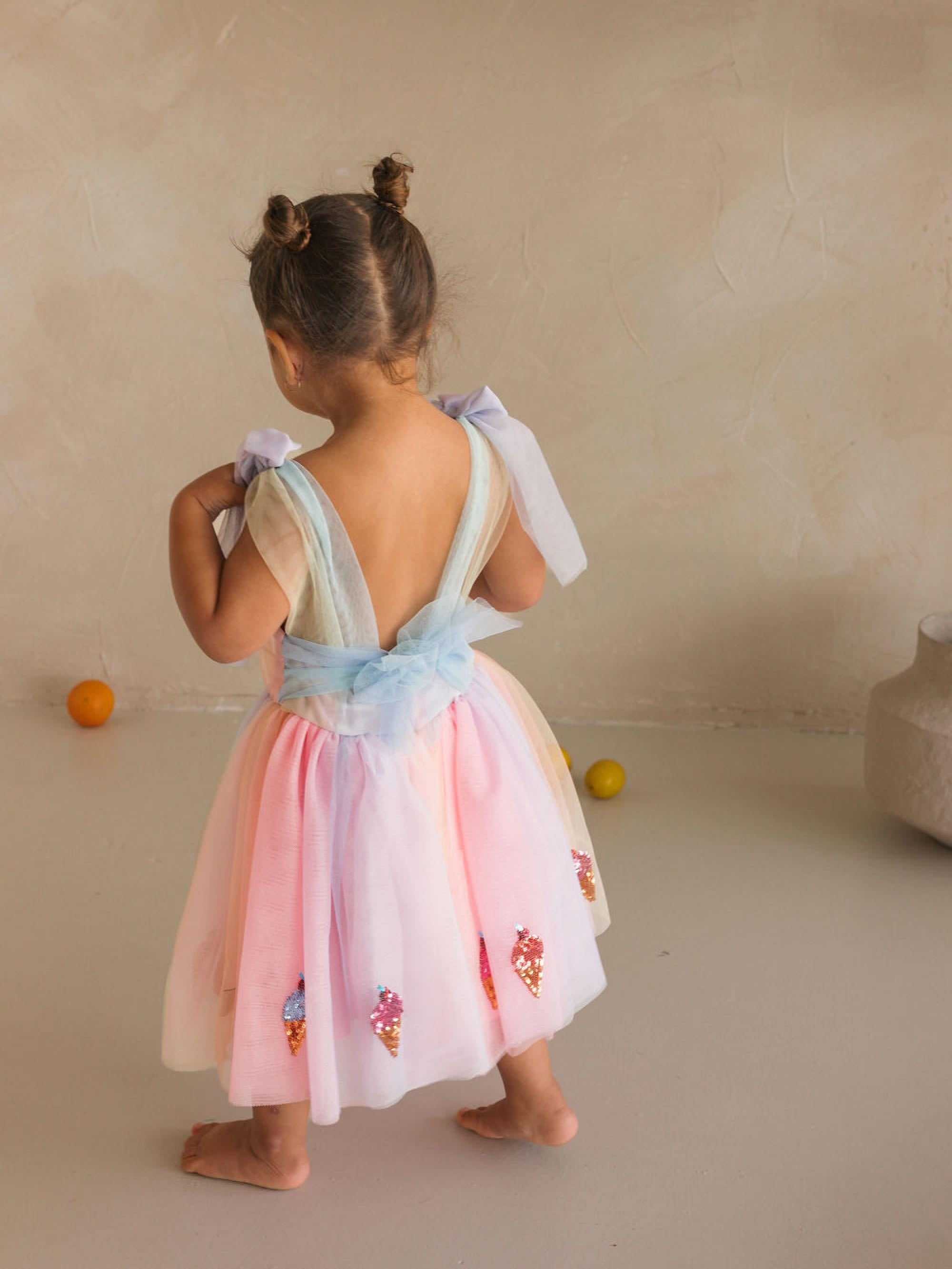 You-Scream-For-Ice Cream Sequin Tulle Dress DRESS Huxbaby Shopify