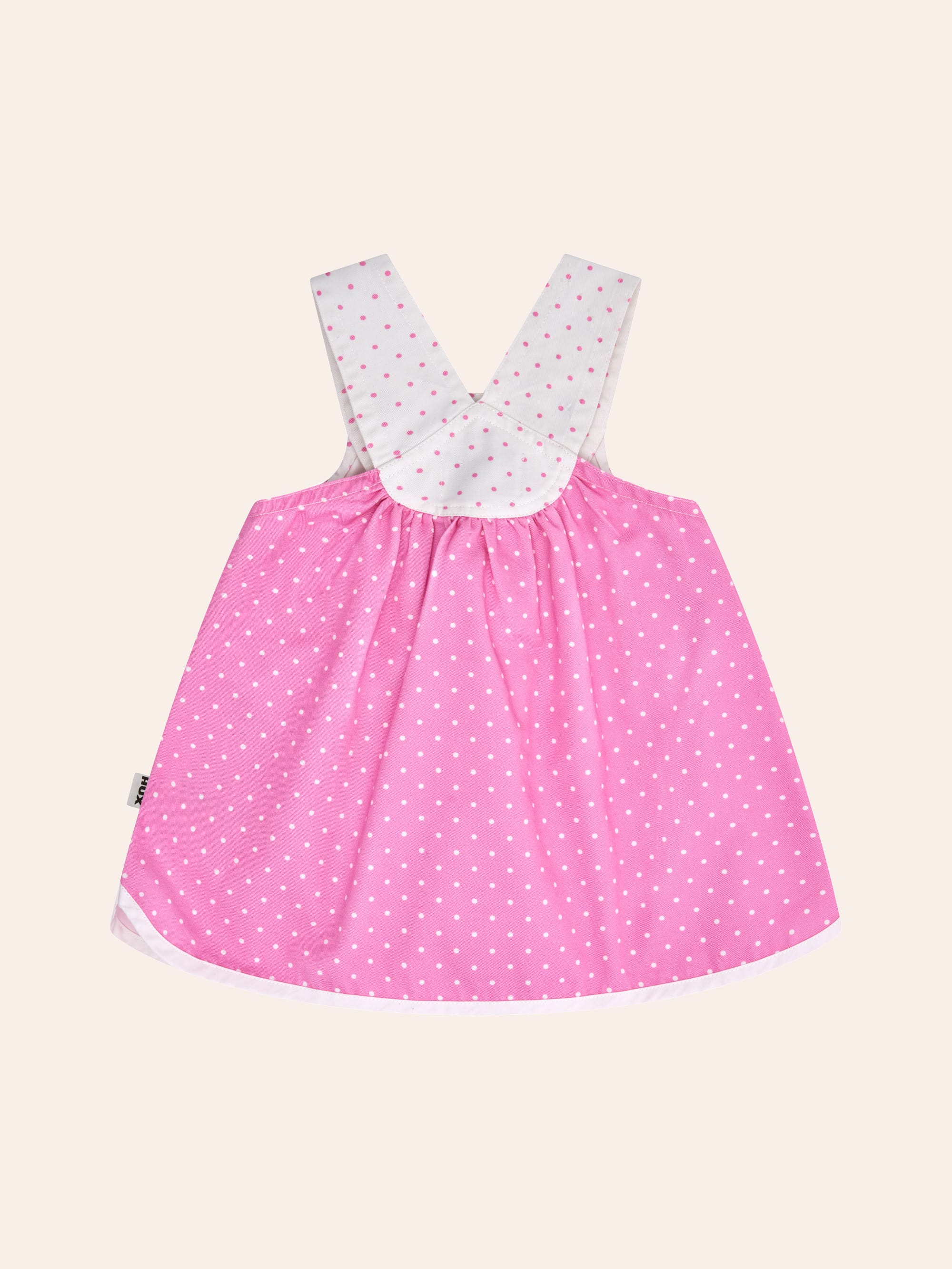 Icing-On-The-Cupcake Polka Dot Pinafore DRESS Huxbaby Shopify