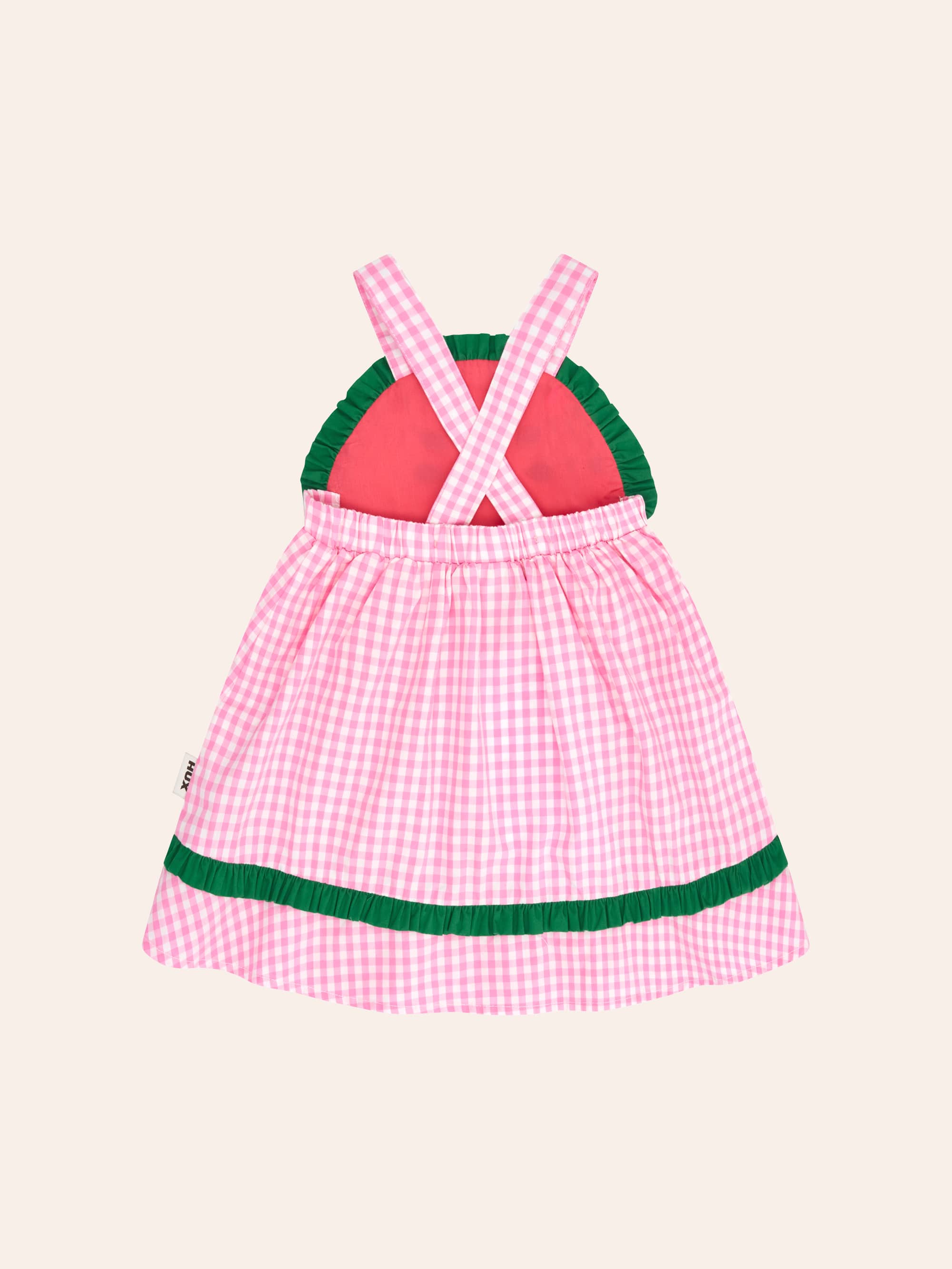 One-In-A-Melon Check Dress DRESS Huxbaby Shopify