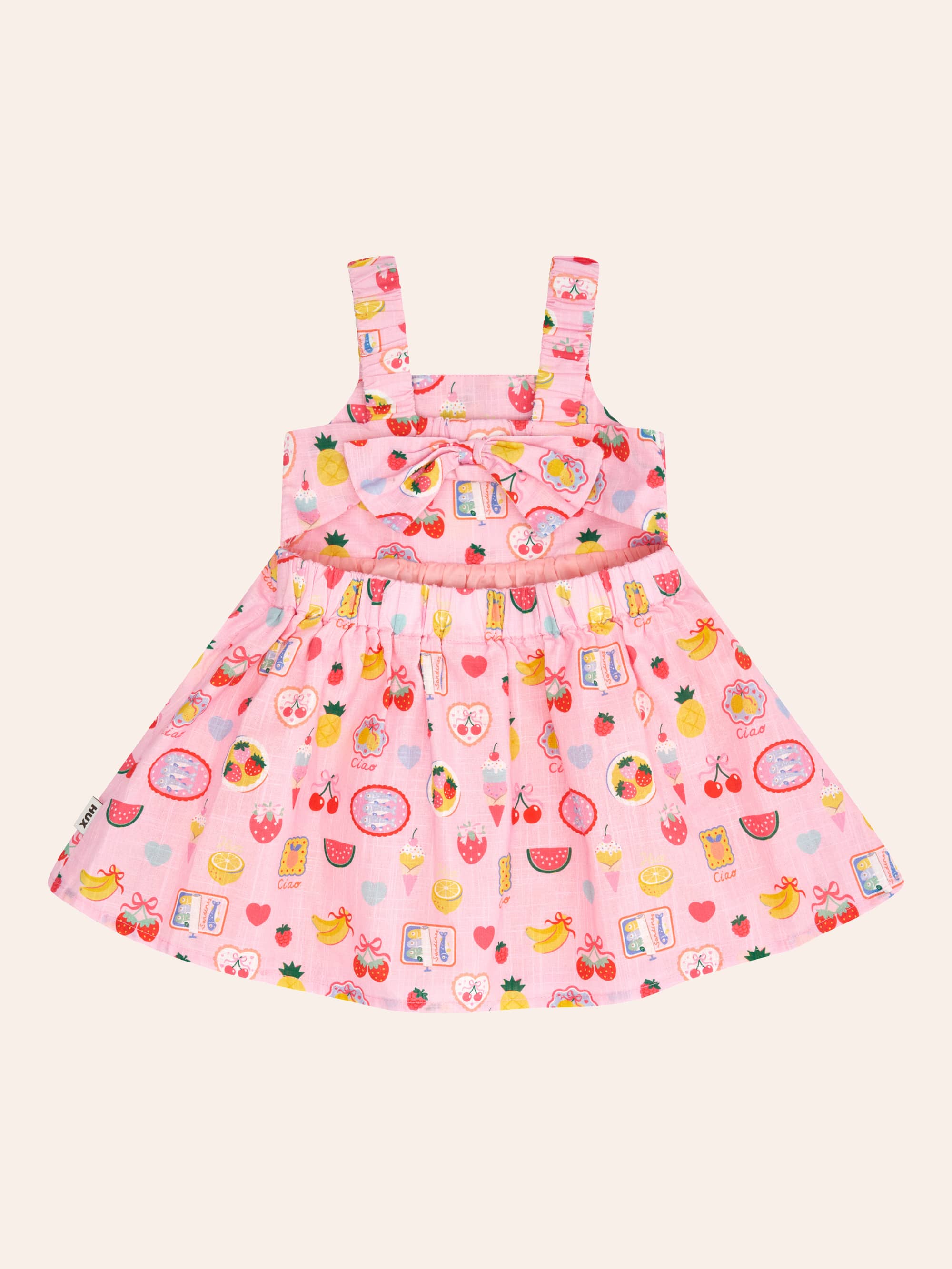 Beach Club Paradise Tie Dress DRESS Huxbaby Shopify