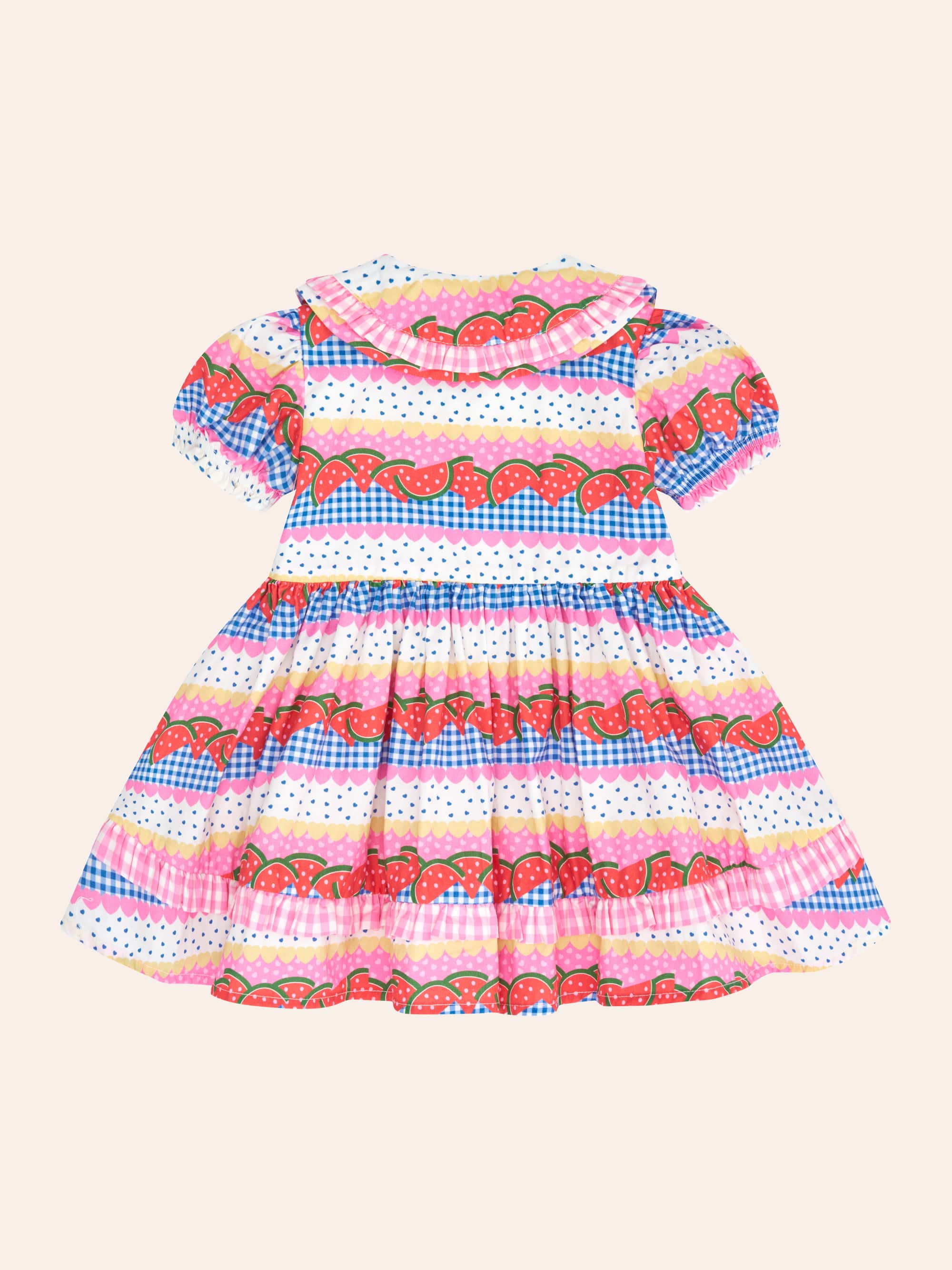 Watermelon Sugar Collar Dress DRESS Huxbaby Shopify