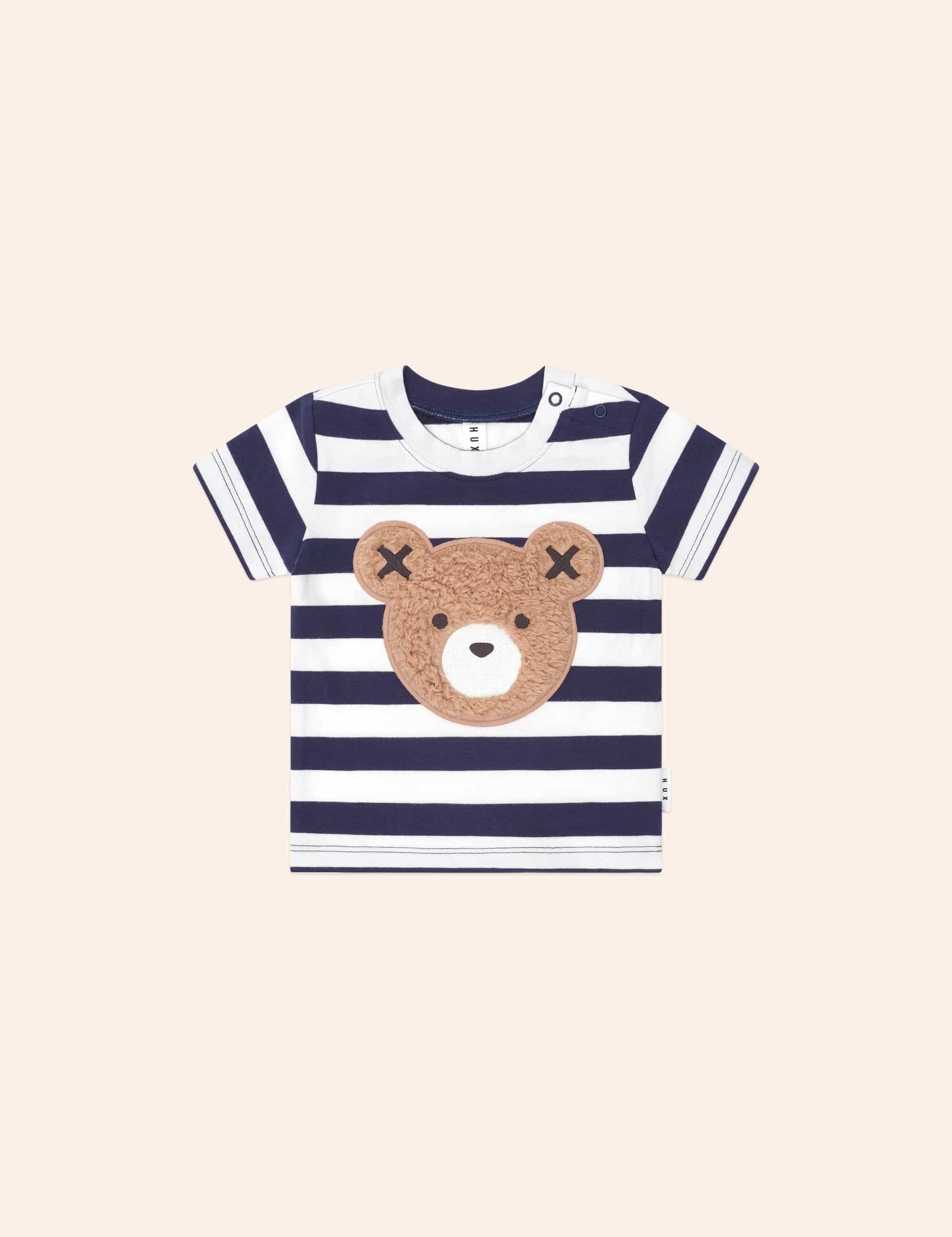 Furry Huxbear Stripe Tee T-SHIRT Huxbaby