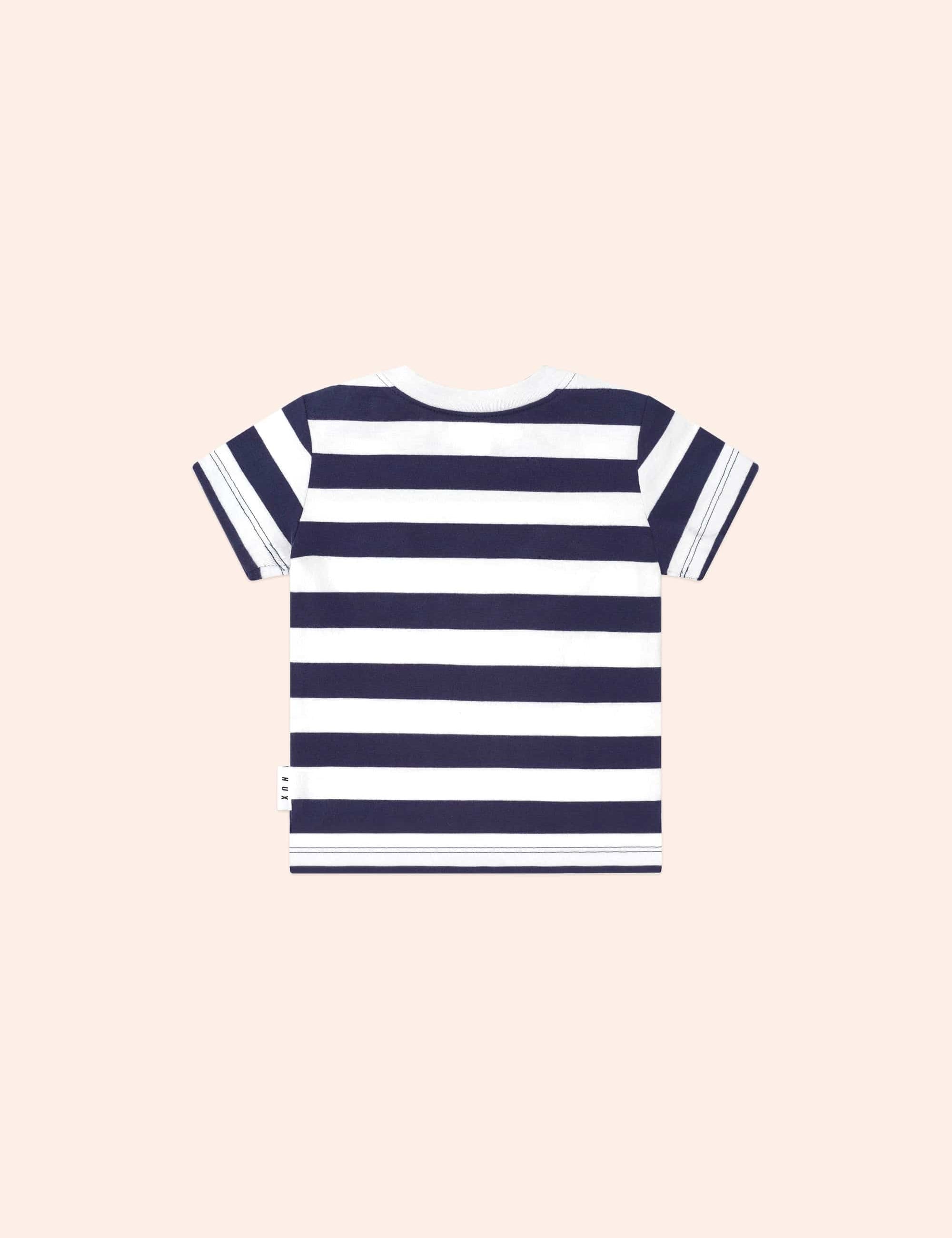 Furry Huxbear Stripe Tee T-SHIRT Huxbaby