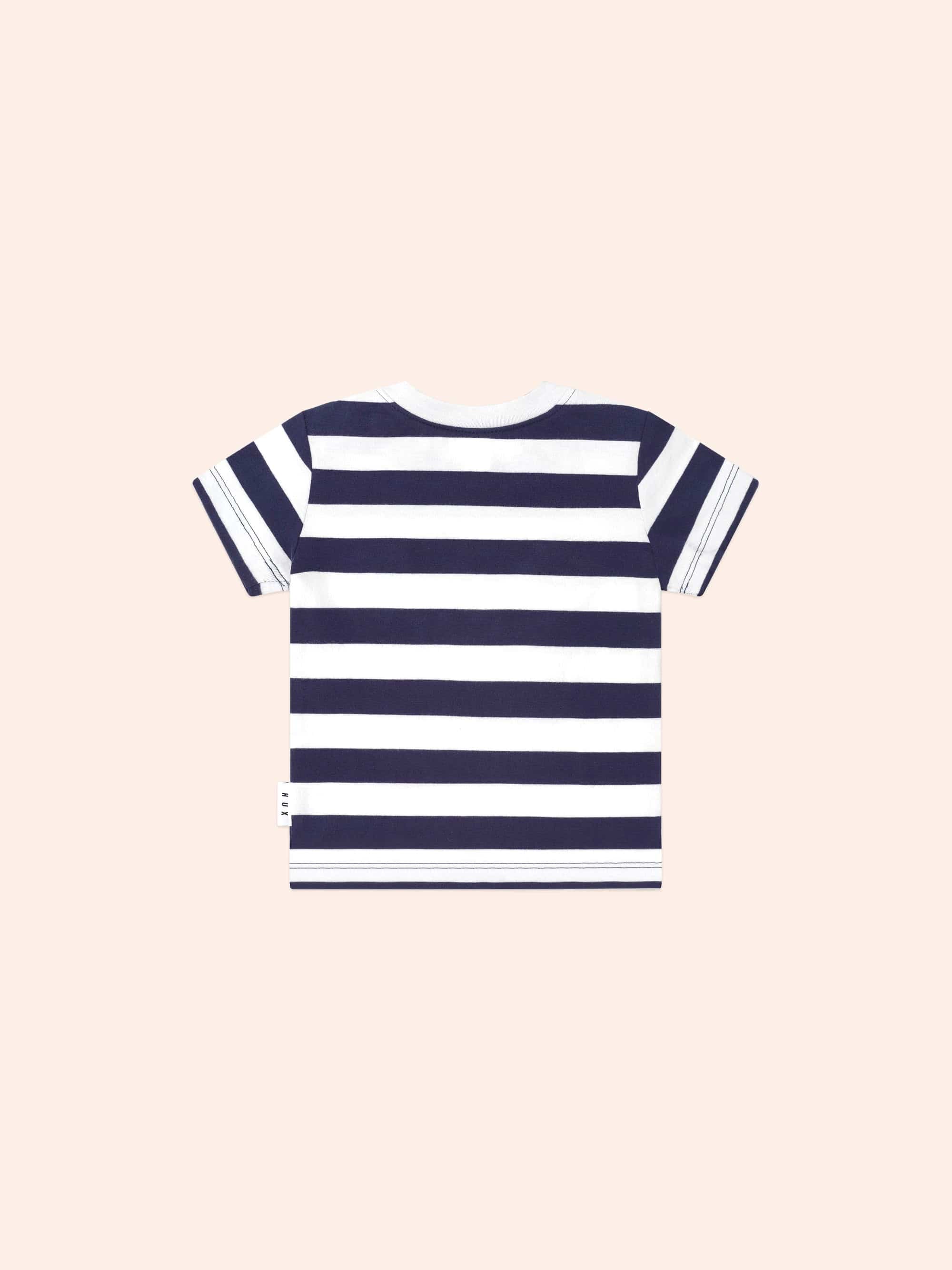 Furry Huxbear Stripe Tee T-SHIRT Huxbaby