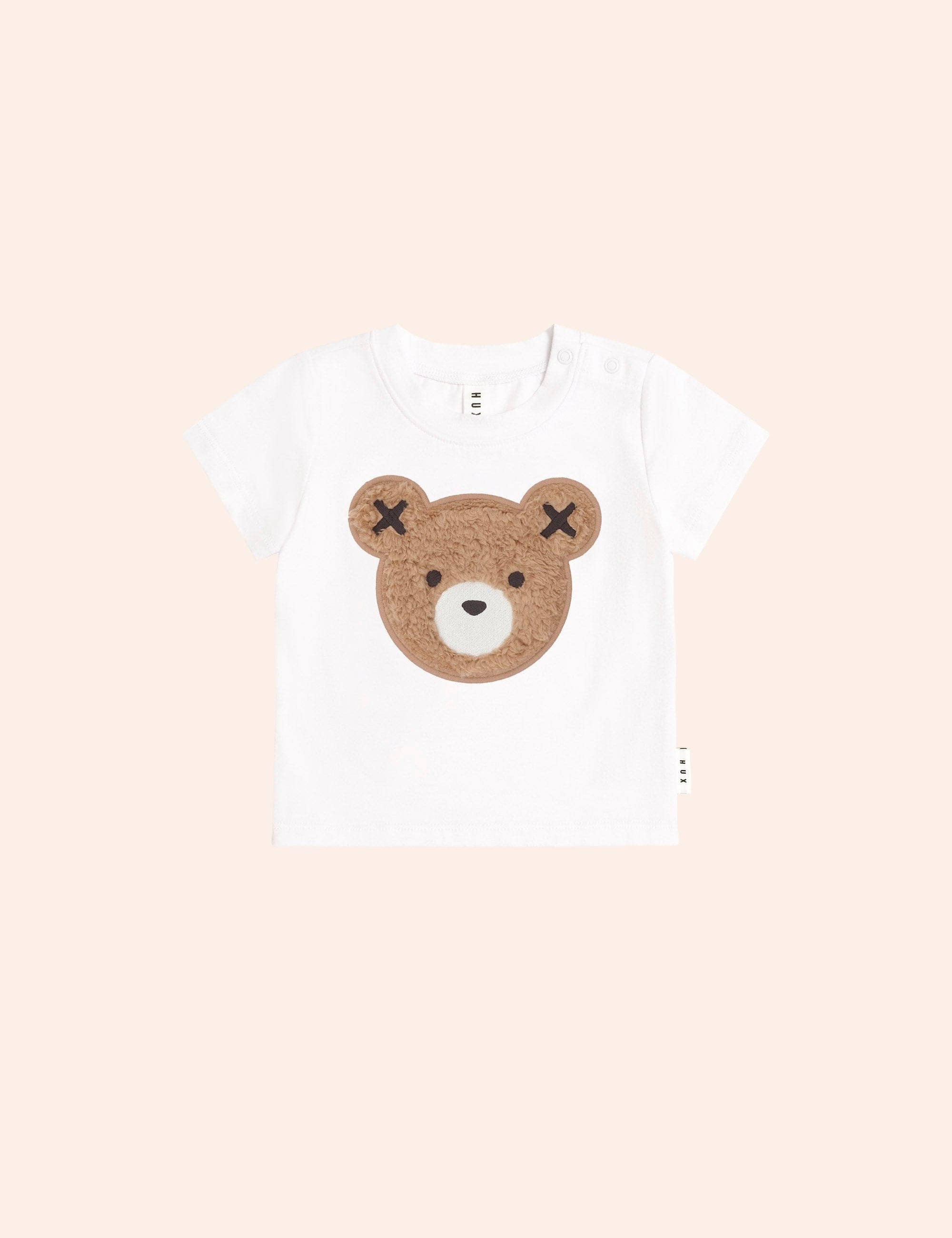 Furry Huxbear White Tee T-SHIRT Huxbaby