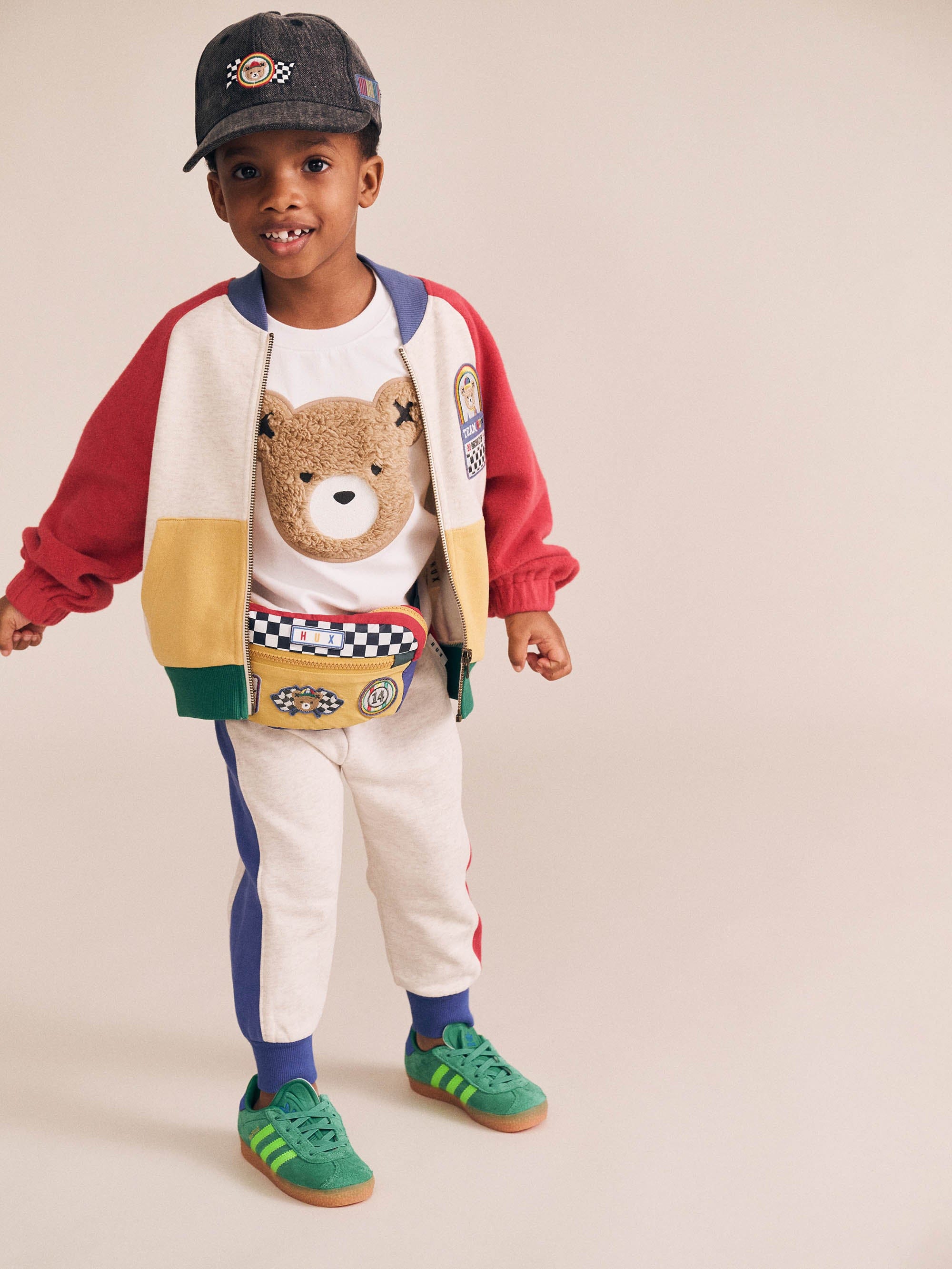 Furry Huxbear White Tee T-SHIRT Huxbaby