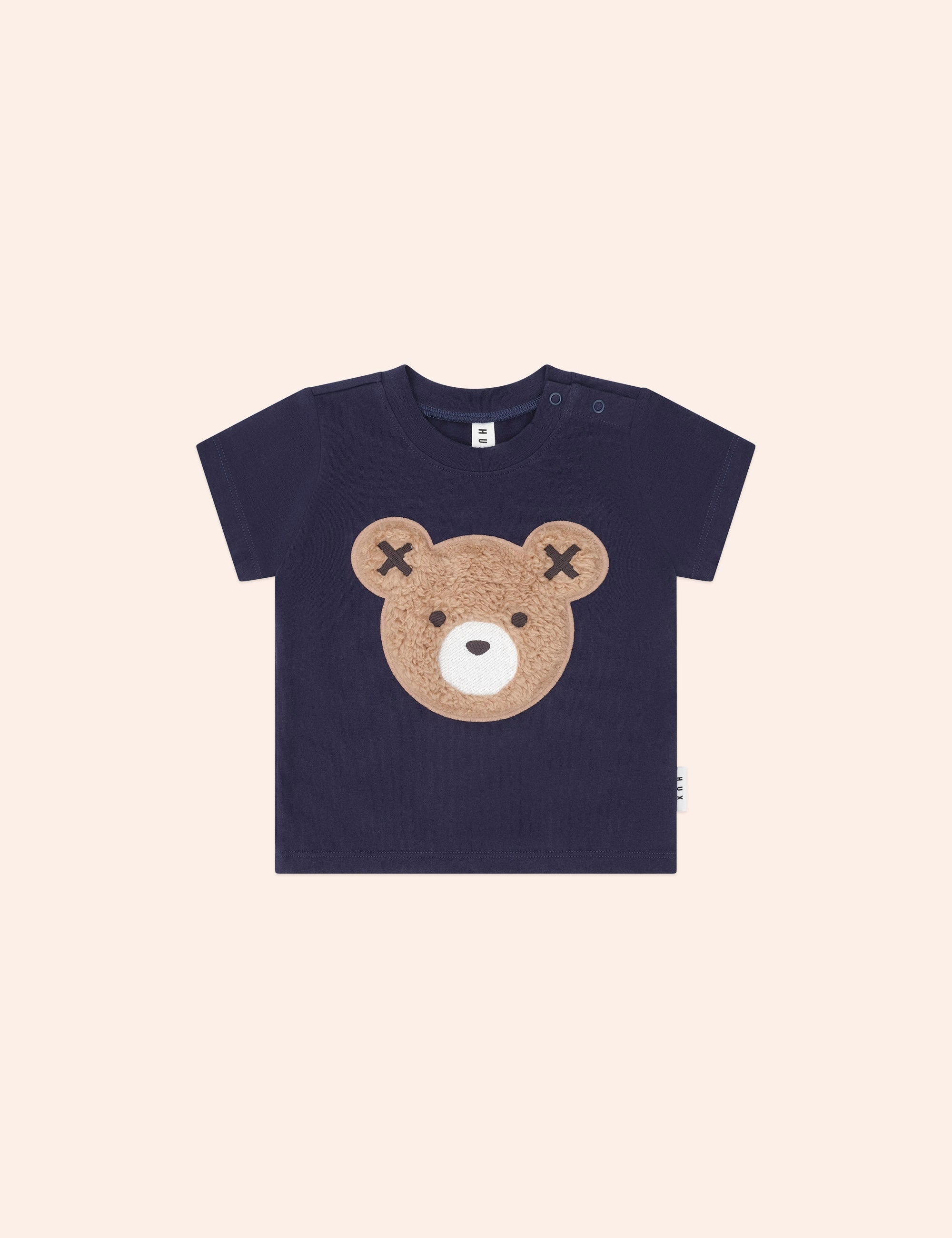 Furry Huxbear Navy Tee T-SHIRT Huxbaby