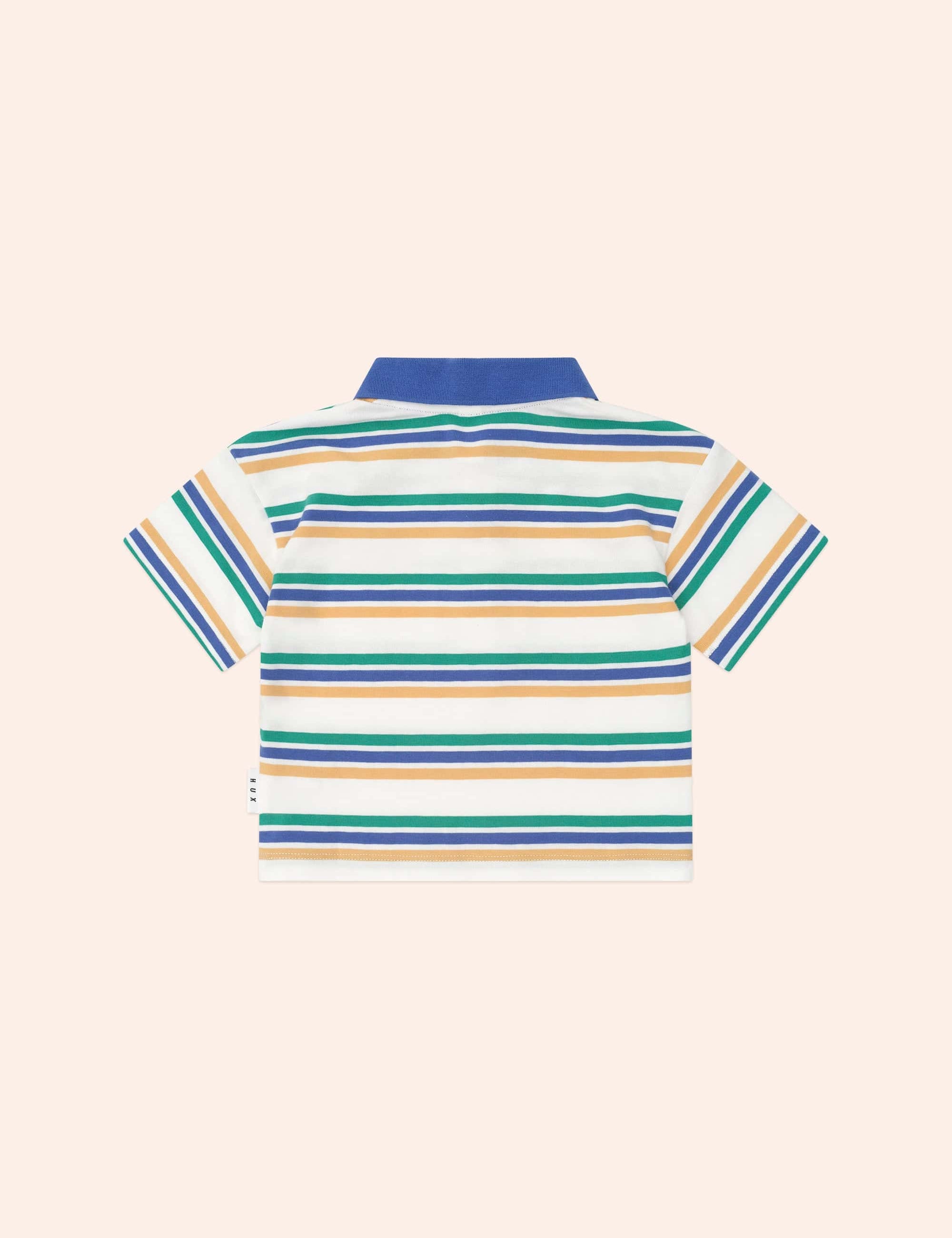 Collegiate Hux Stripe Polo T-SHIRT Huxbaby