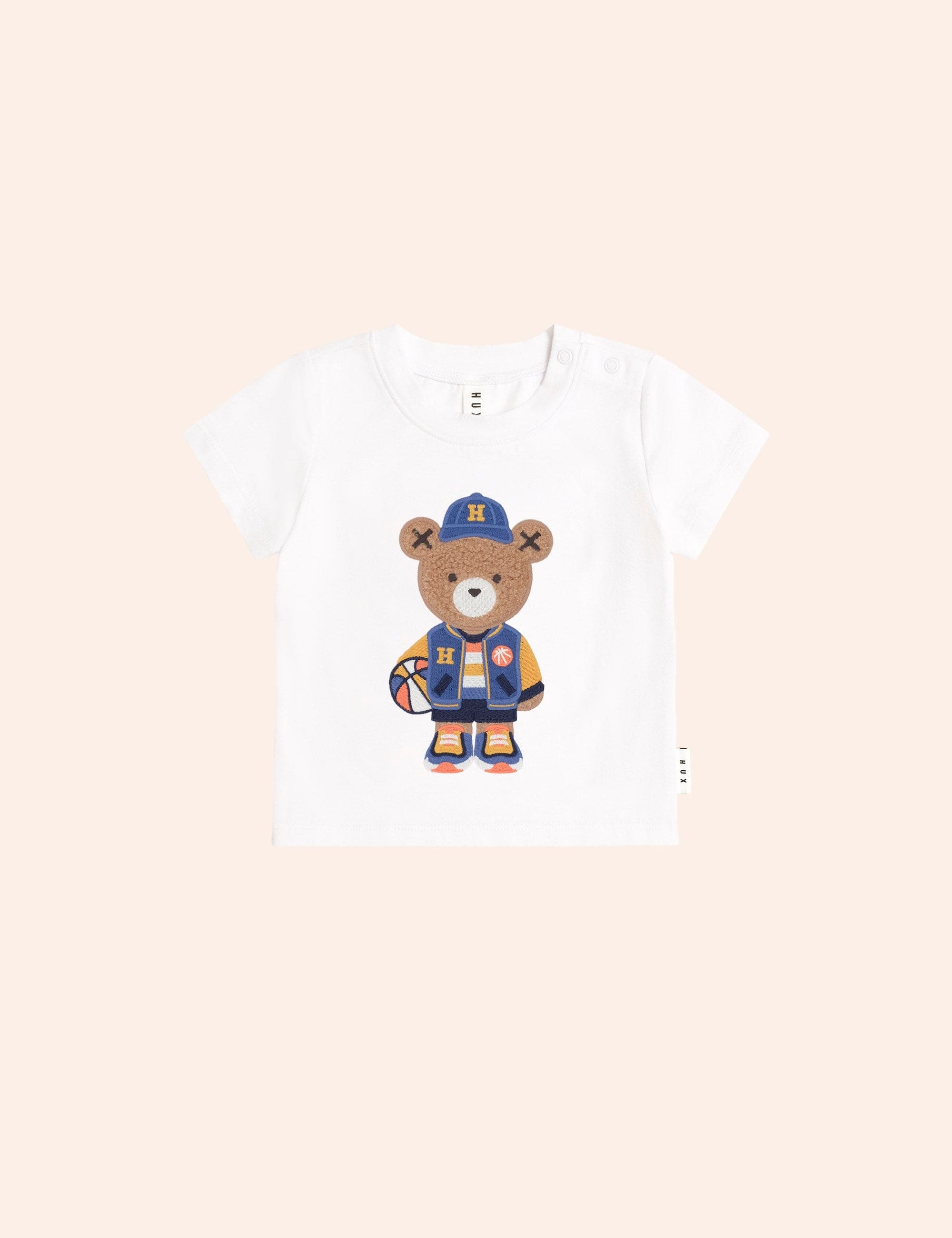 Baller Hux White Tee T-SHIRT Huxbaby