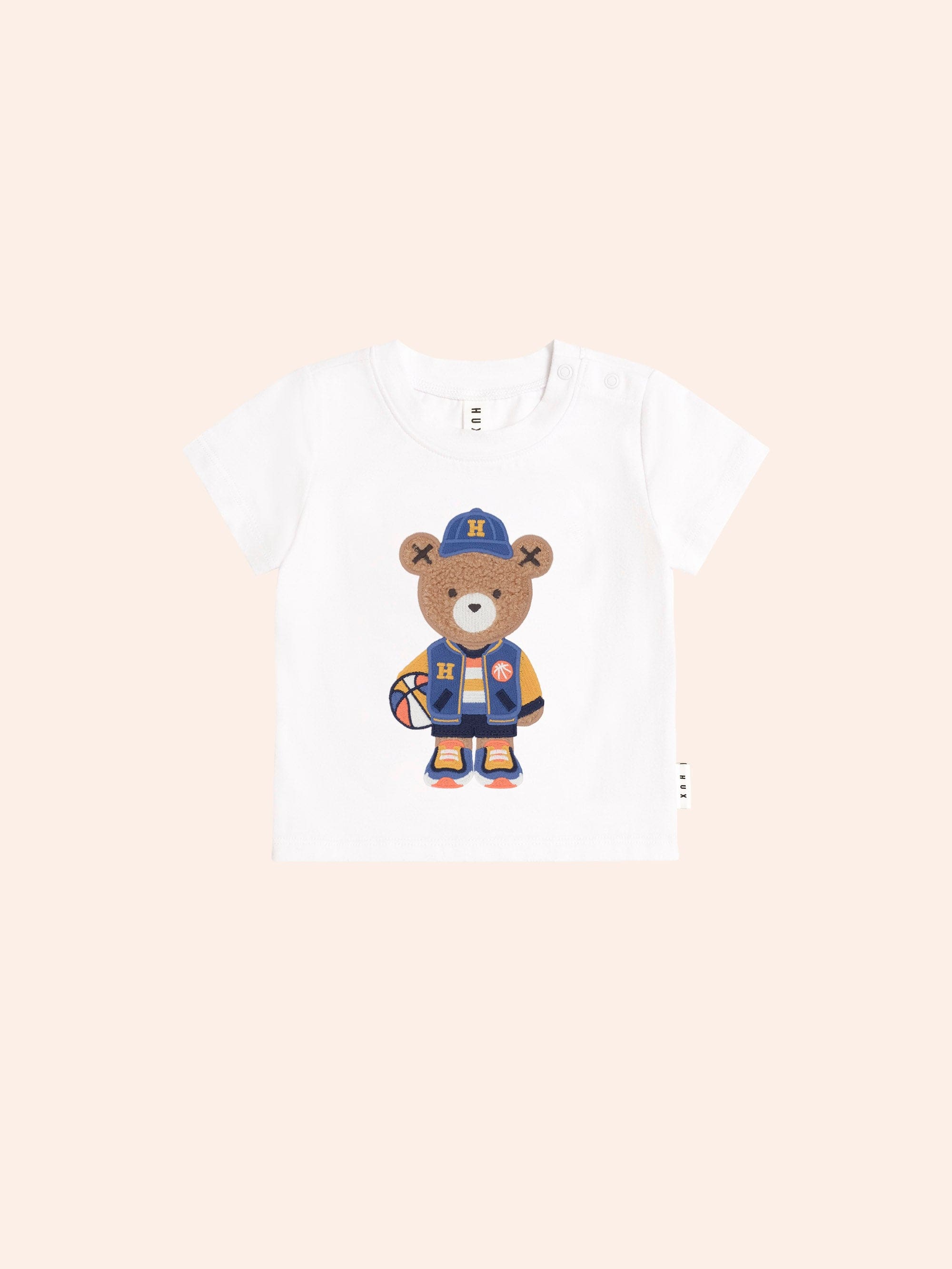 Baller Hux White Tee T-SHIRT Huxbaby