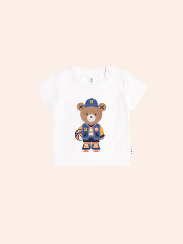 Baller Hux White Tee T-SHIRT Huxbaby
