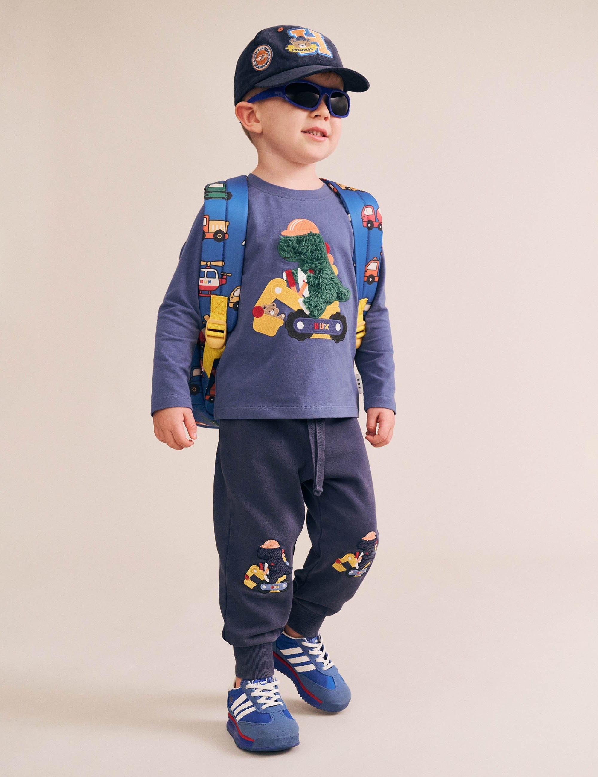 Tradie Dino Top TOP LS Huxbaby