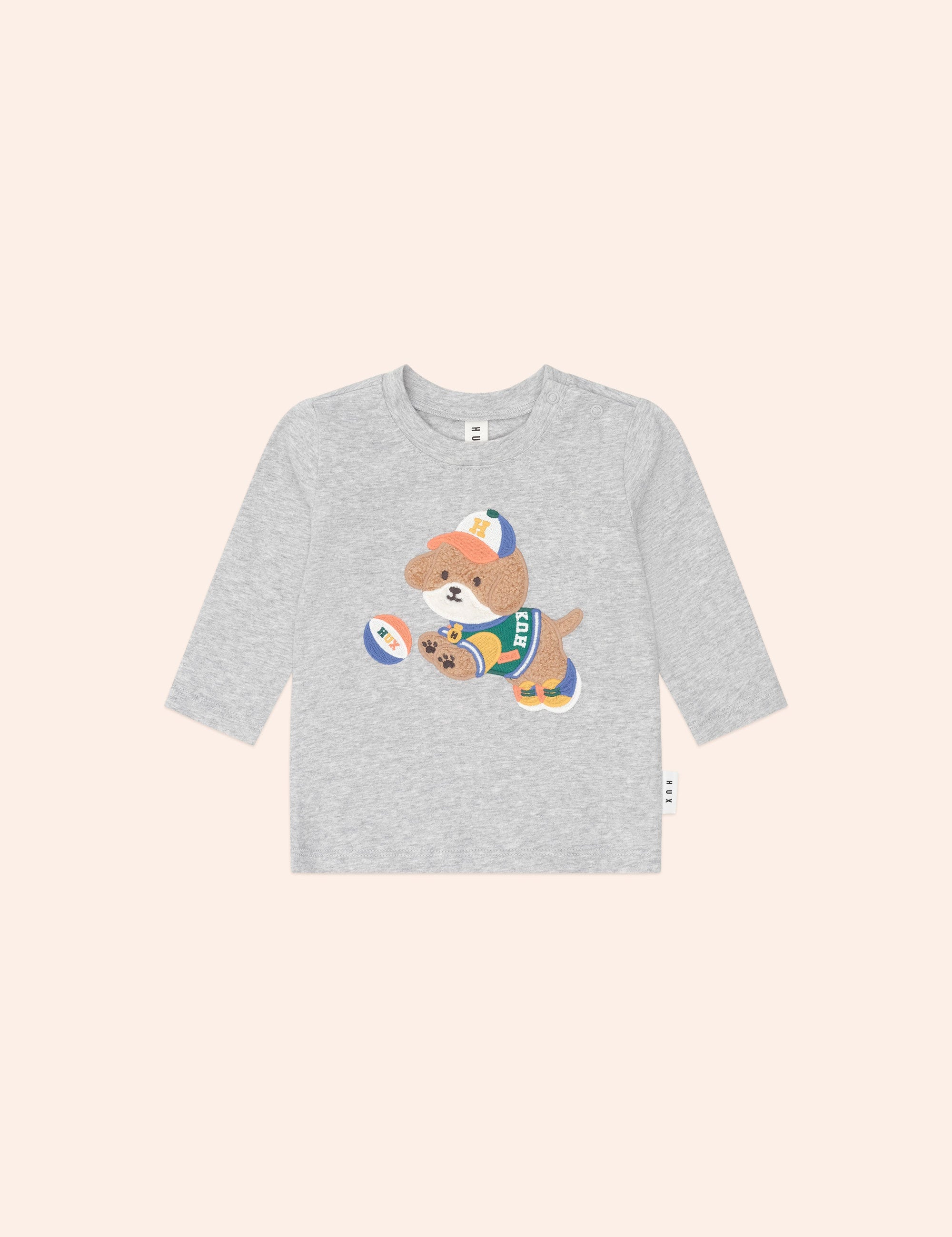 Basketball Doggy Top TOP LS Huxbaby