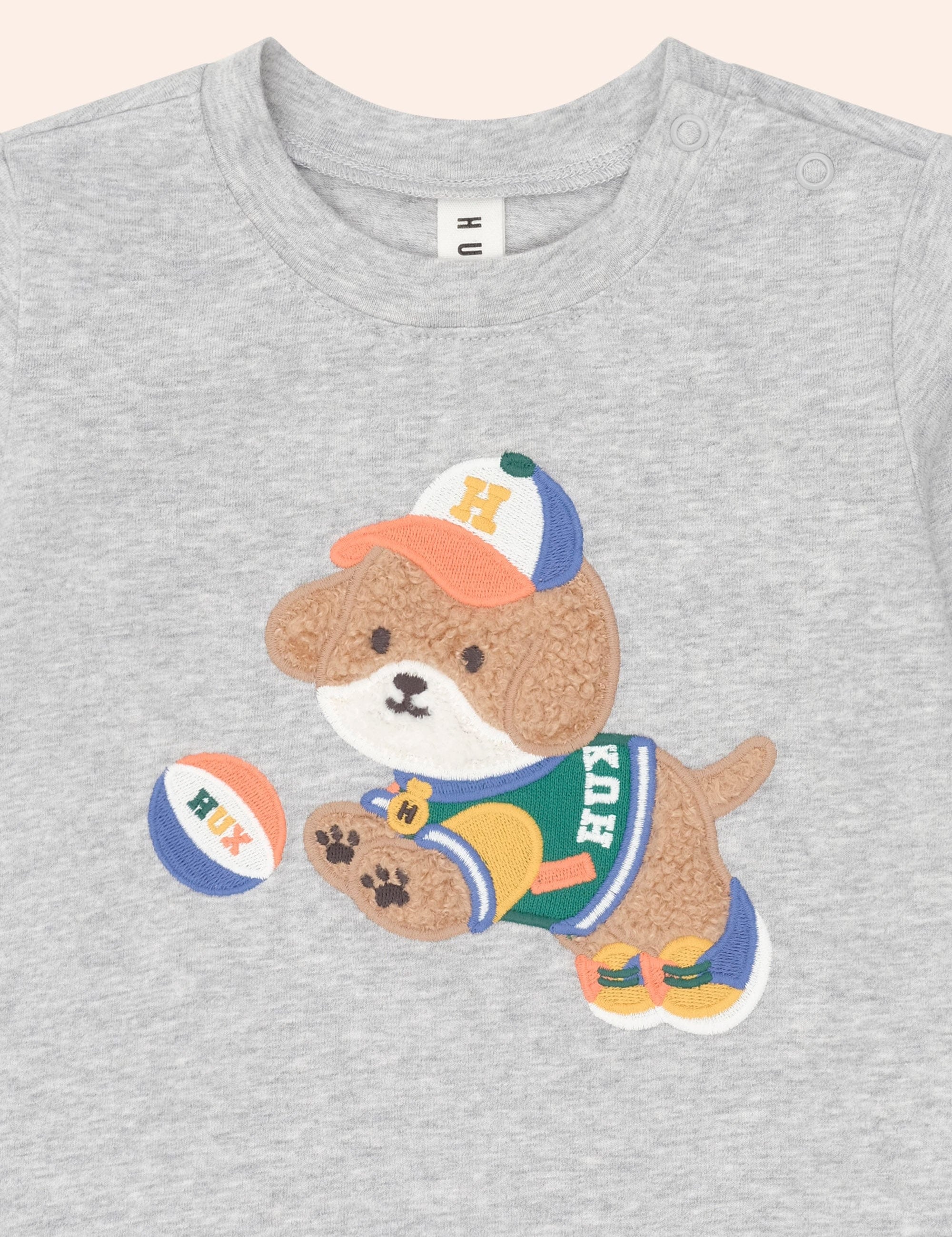 Basketball Doggy Top TOP LS Huxbaby