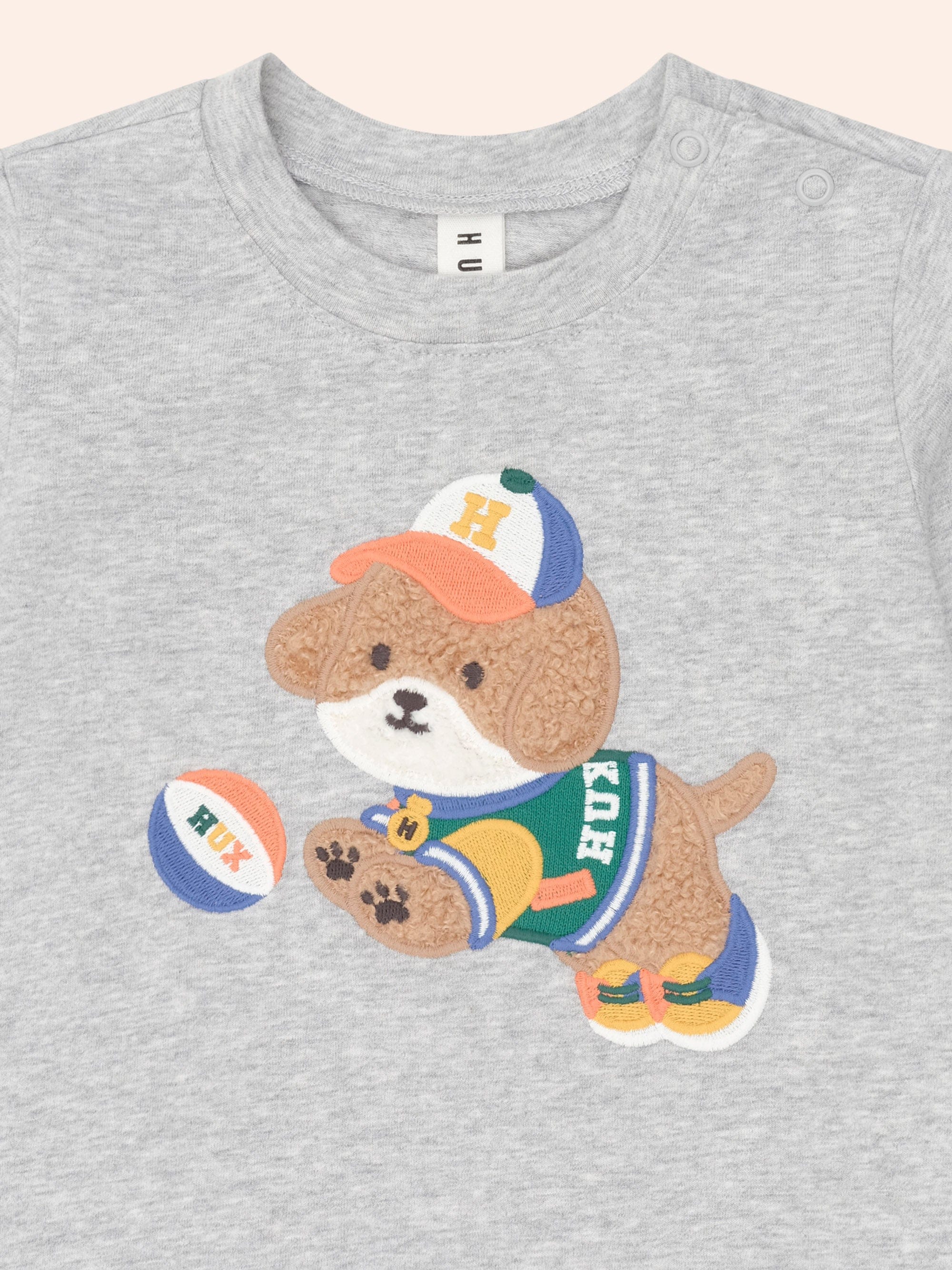 Basketball Doggy Top TOP LS Huxbaby